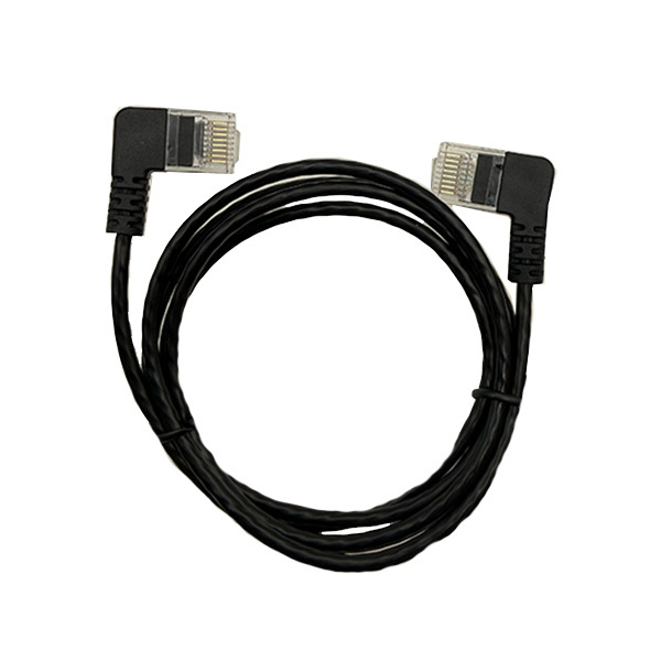 CAT6網路線 左彎to右彎 90度 1M【限量】