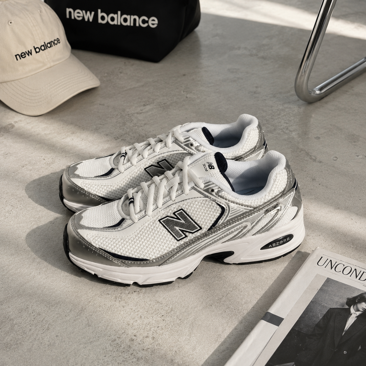 NEW BALANCE 休閒鞋 NB 509 白銀藍 復古 情侶鞋 男女 U509CD