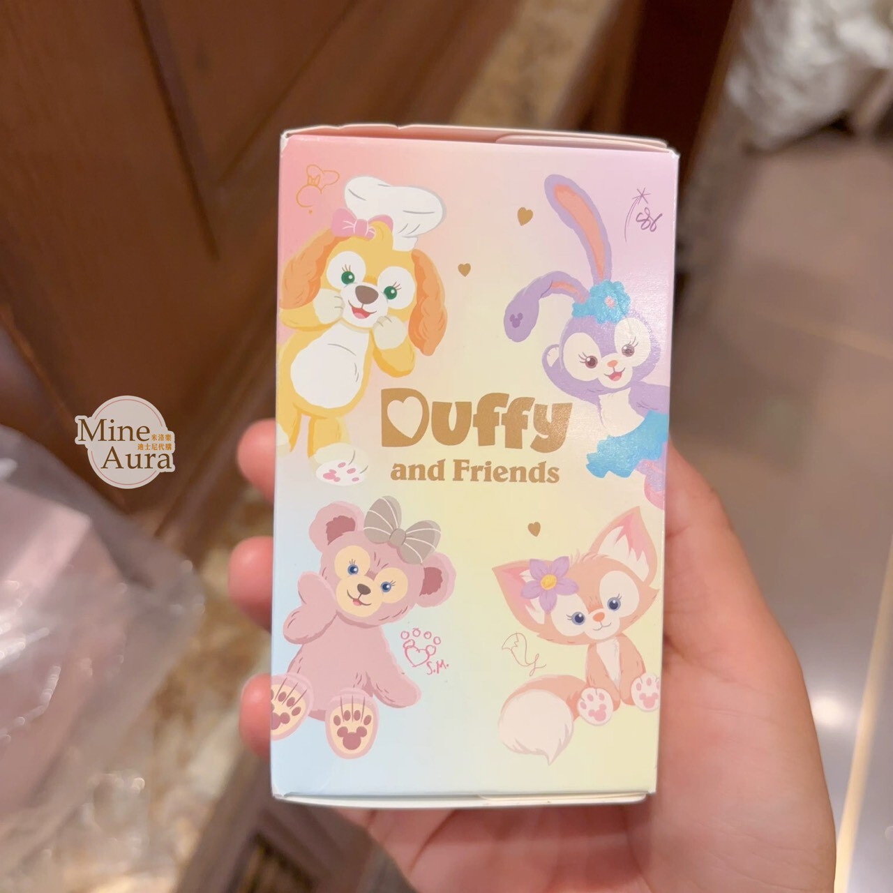 (限時特價) 達菲 Duffy 和朋友們 立體公仔造型 印章 盲選盒 盲盒 -上海迪士尼樂園