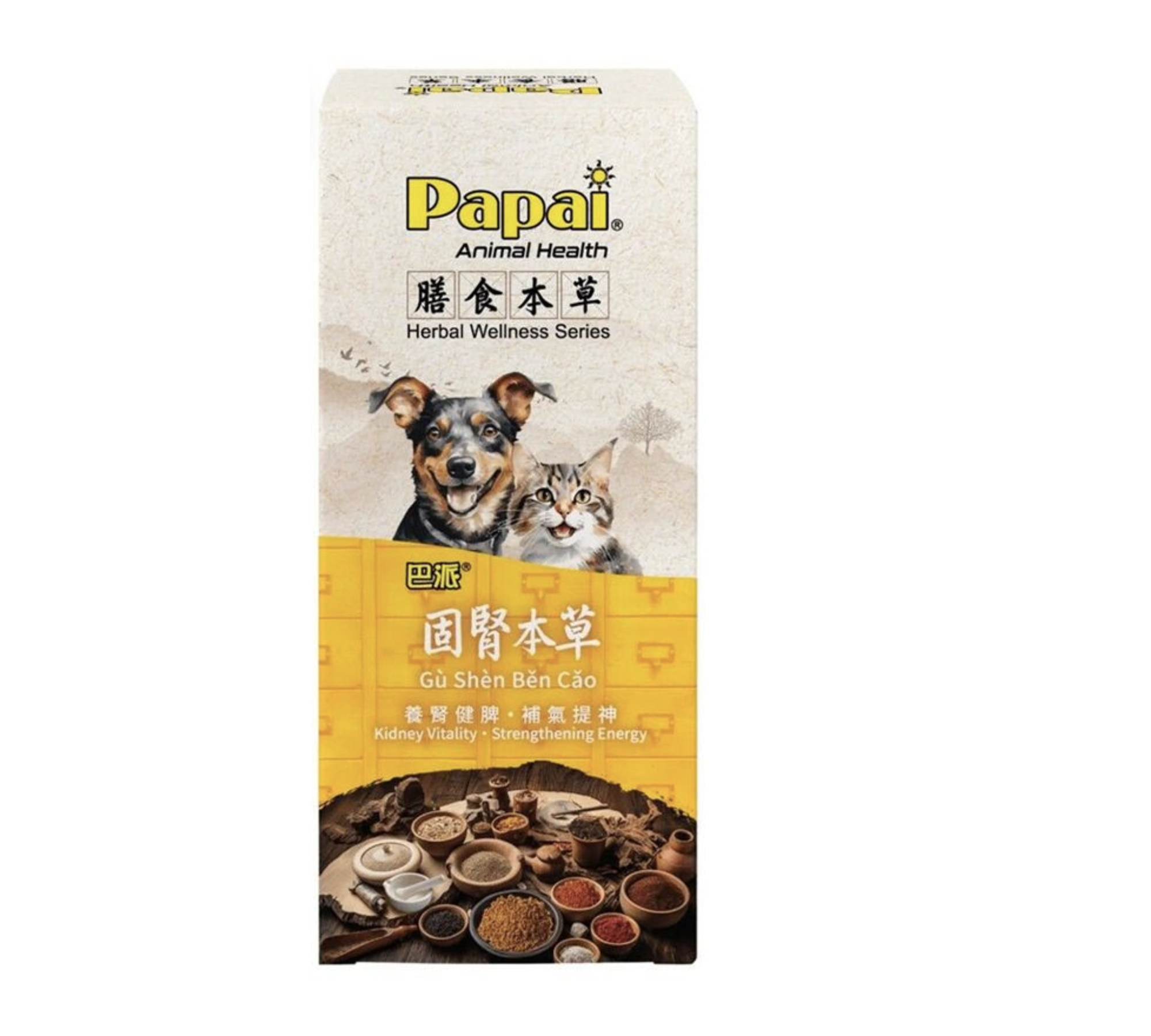 Papai 固腎本草 - 養腎健脾•補氣提神 凍乾小食(60g) 貓狗適用