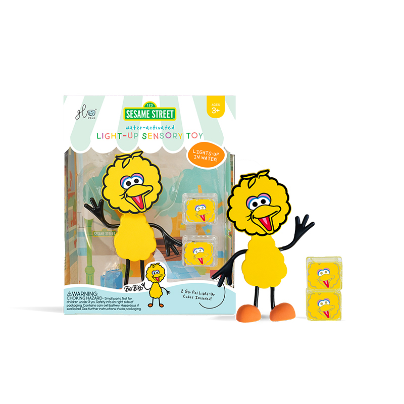GLO PALS 炫光小夥伴(附2顆小冰塊)-芝麻街Big Bird