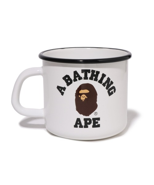 2026SS A BATHING APE BAPE ENAMEL MUG 琺瑯杯 大頭 馬克杯 杯子 現貨 1M80193009