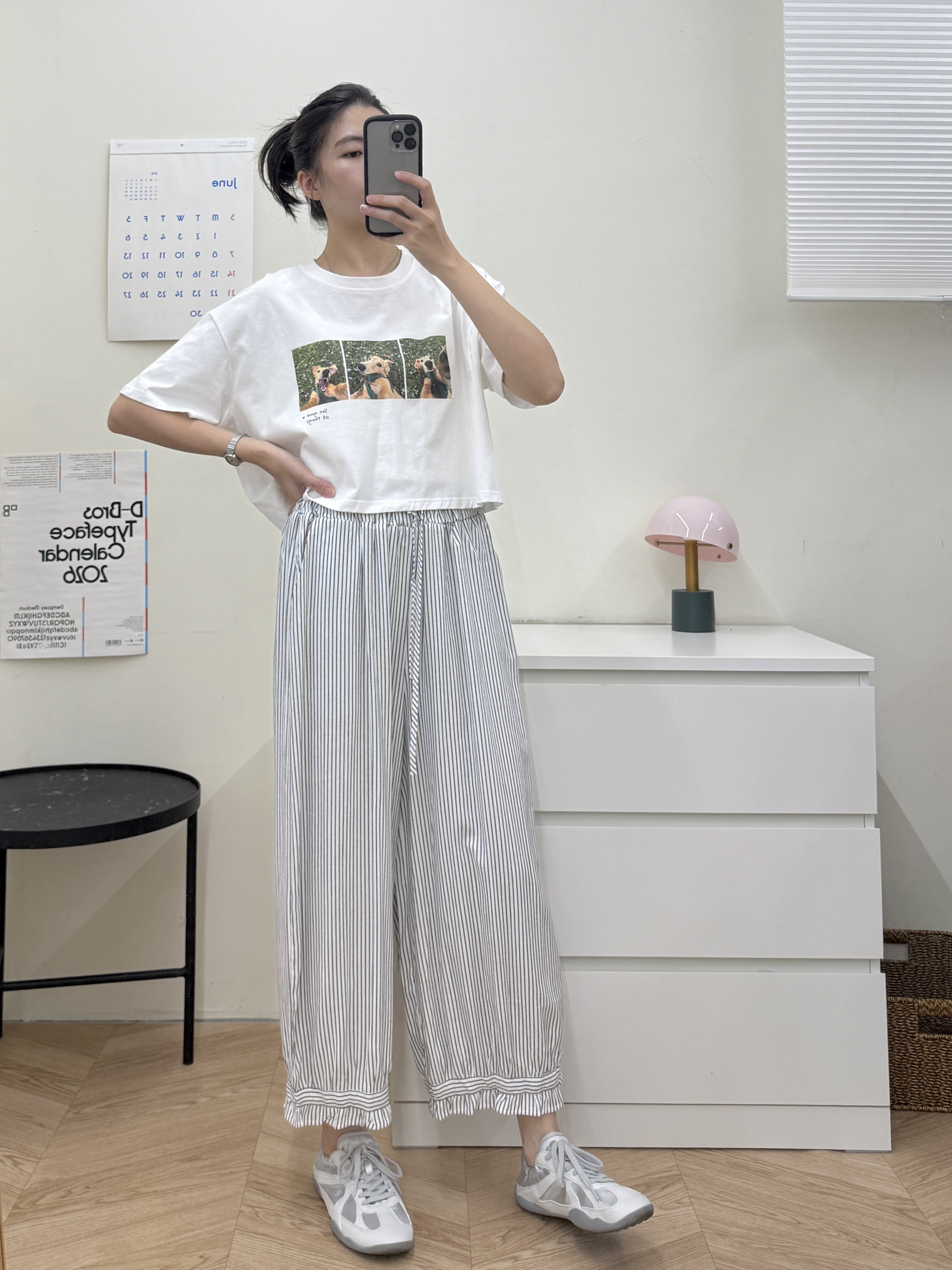 臘腸狗狗短版T*2色