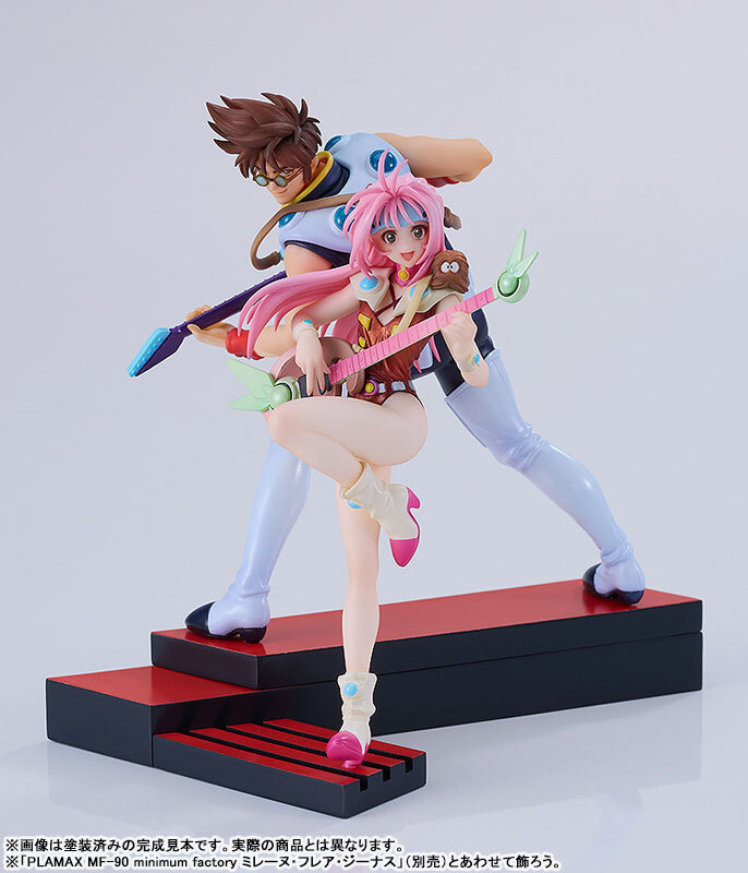 預訂12月  Max Factory PLAMAX  超時空要塞7 熱氣巴薩拉  MF-89 minimum factory Macross 7 Nekki Basara Plastic Model Pre-order