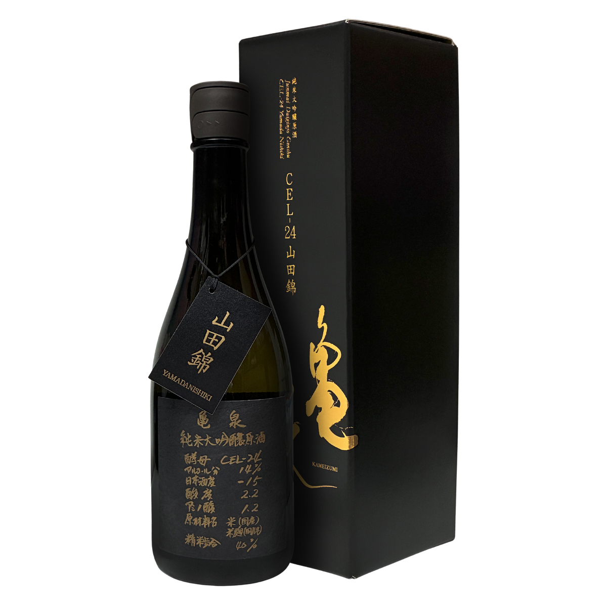 龜泉 CEL-24 山田錦 純米大吟釀原酒 720ml