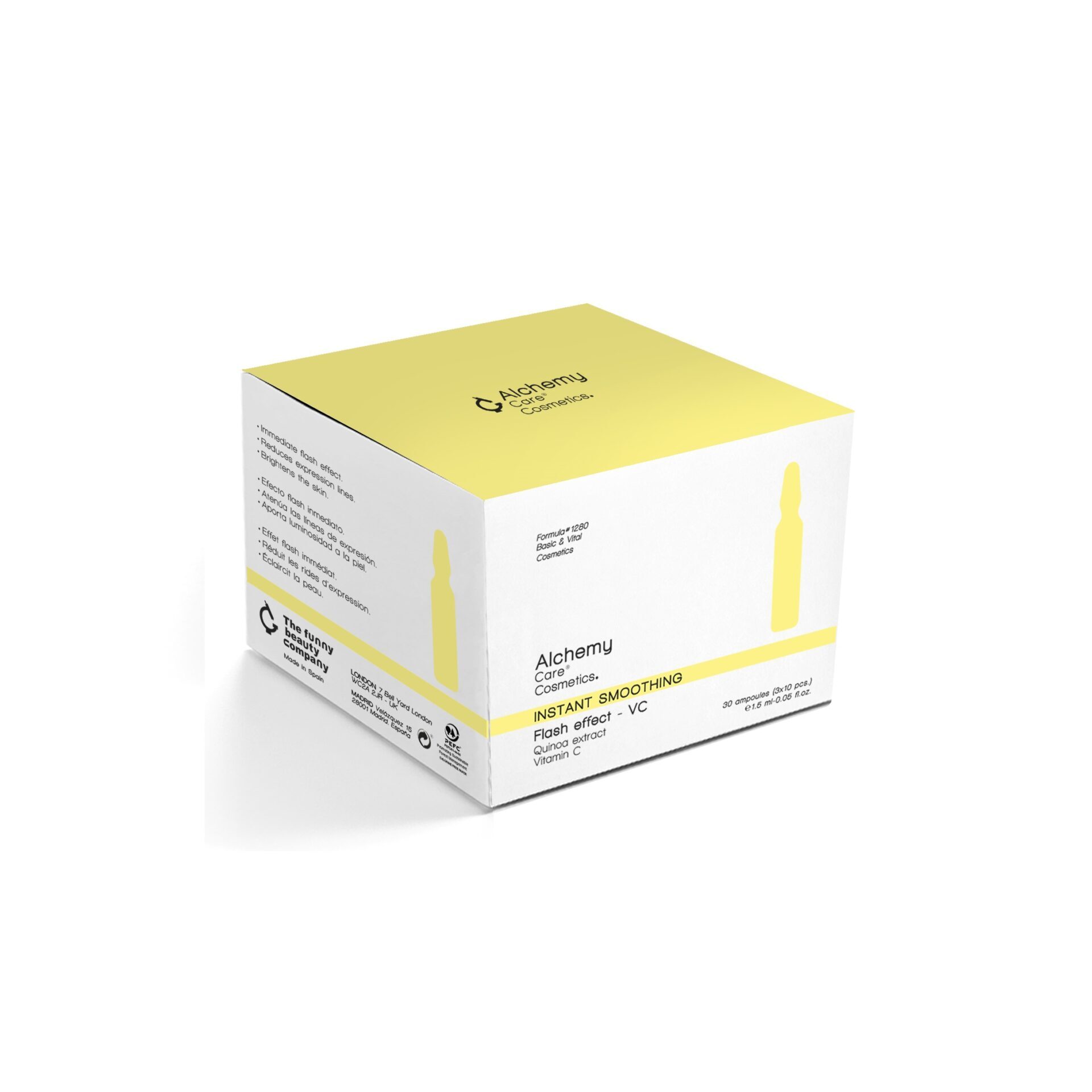 INSTANT SMOOTHING FLASH EFFECT - VC 維生素 C 亮白安瓶精華 1.5ml x 30支