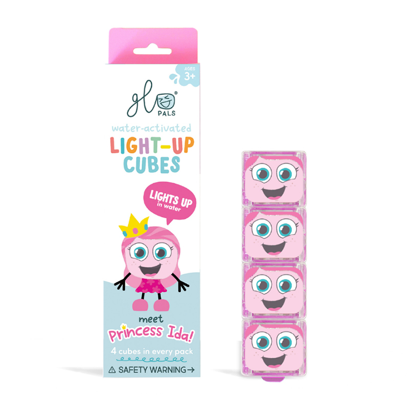 GLO PALS 炫光小冰塊(4顆裝)-公主粉