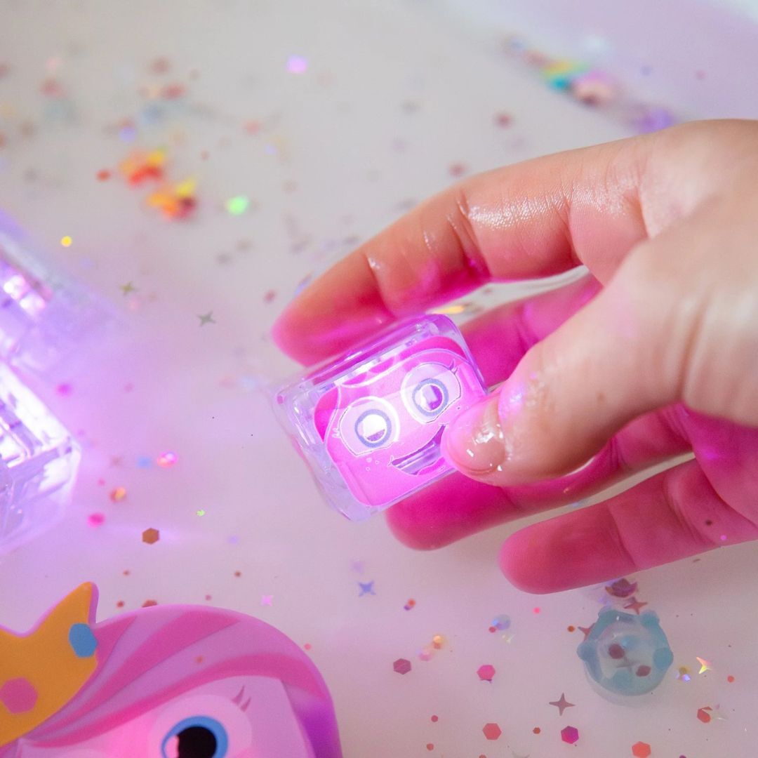 GLO PALS 炫光小冰塊(4顆裝)-公主粉