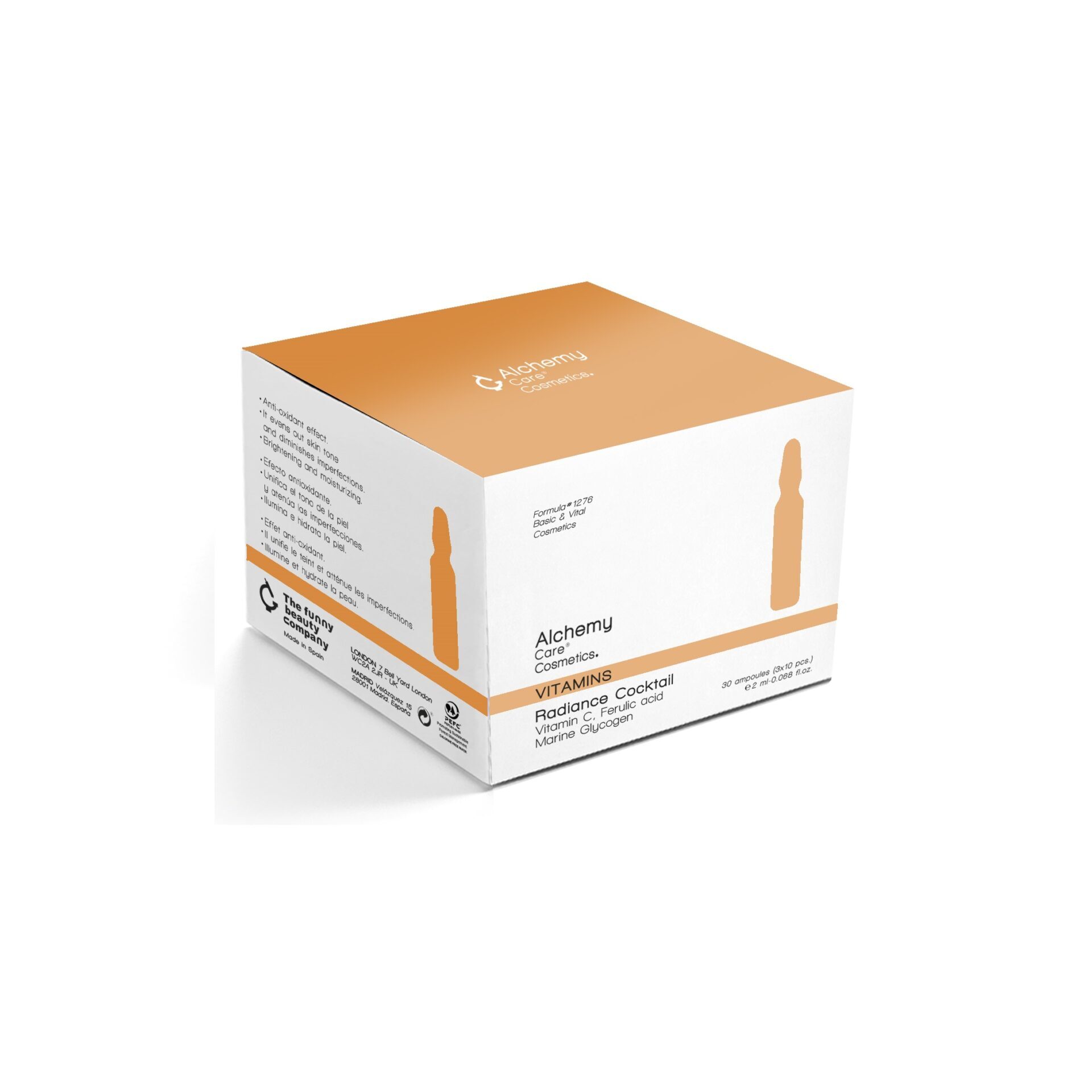 VITAMINS – RADIANCE COCKTAIL 提亮安瓶精華 2ml x 30支
