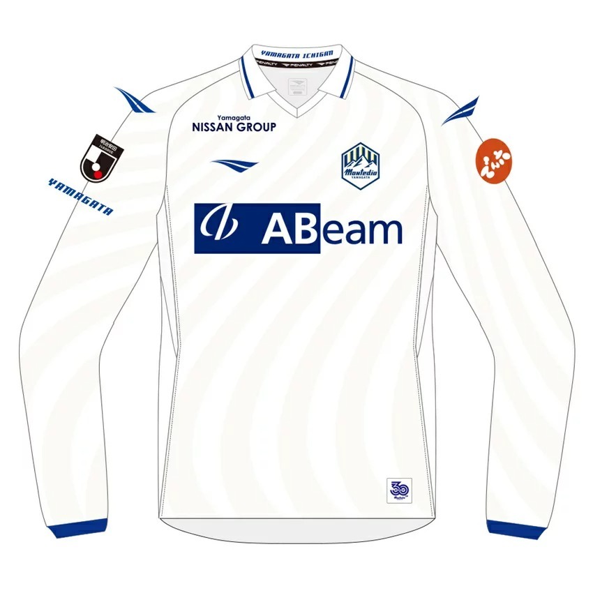 2026 /2027    MONTEDIO YAMAGATA  AWAY  AUTHENTIC SHIRT (L/S)