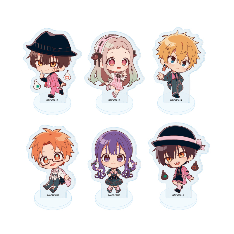 A3 "Toilet-Bound Hanako-kun 2" Mini Acrylic Stand 03 Ribbon Ver. (Chibi Illustration) (6 pieces per full box)