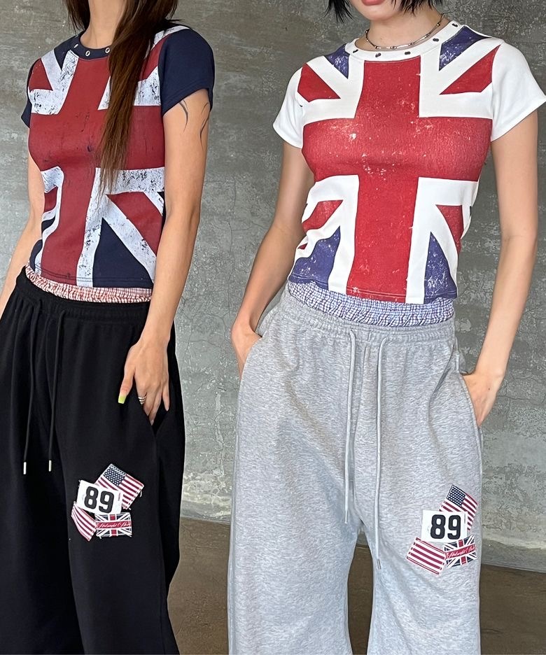 【預購】韓國 MIDNIGHT MOVE 歐美風格 rd check pants 疊穿設計 格紋 內褲頭 抽繩 棉褲 心妹 H2H Ian 同款