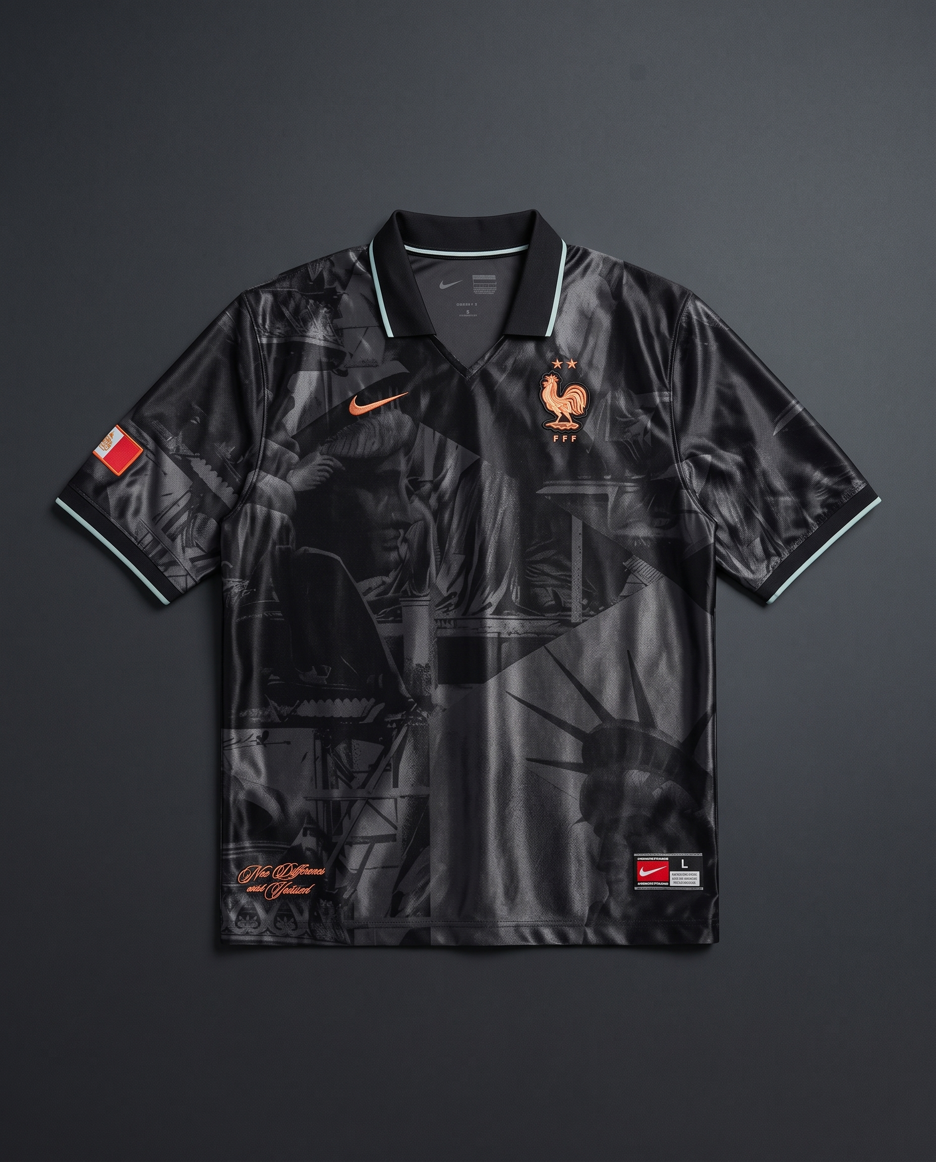 【Focus Store】預購 Nike FFF Energy Dri-Fit "Black" 法國國家隊 球衣 IH1867-060