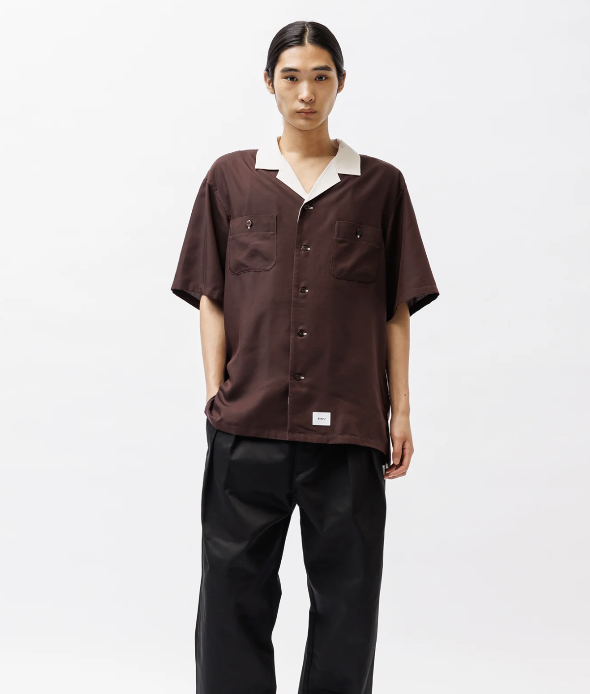 WTAPS SS26 KINGPIN 02 / SS / CLPL. TWILL | BROWN