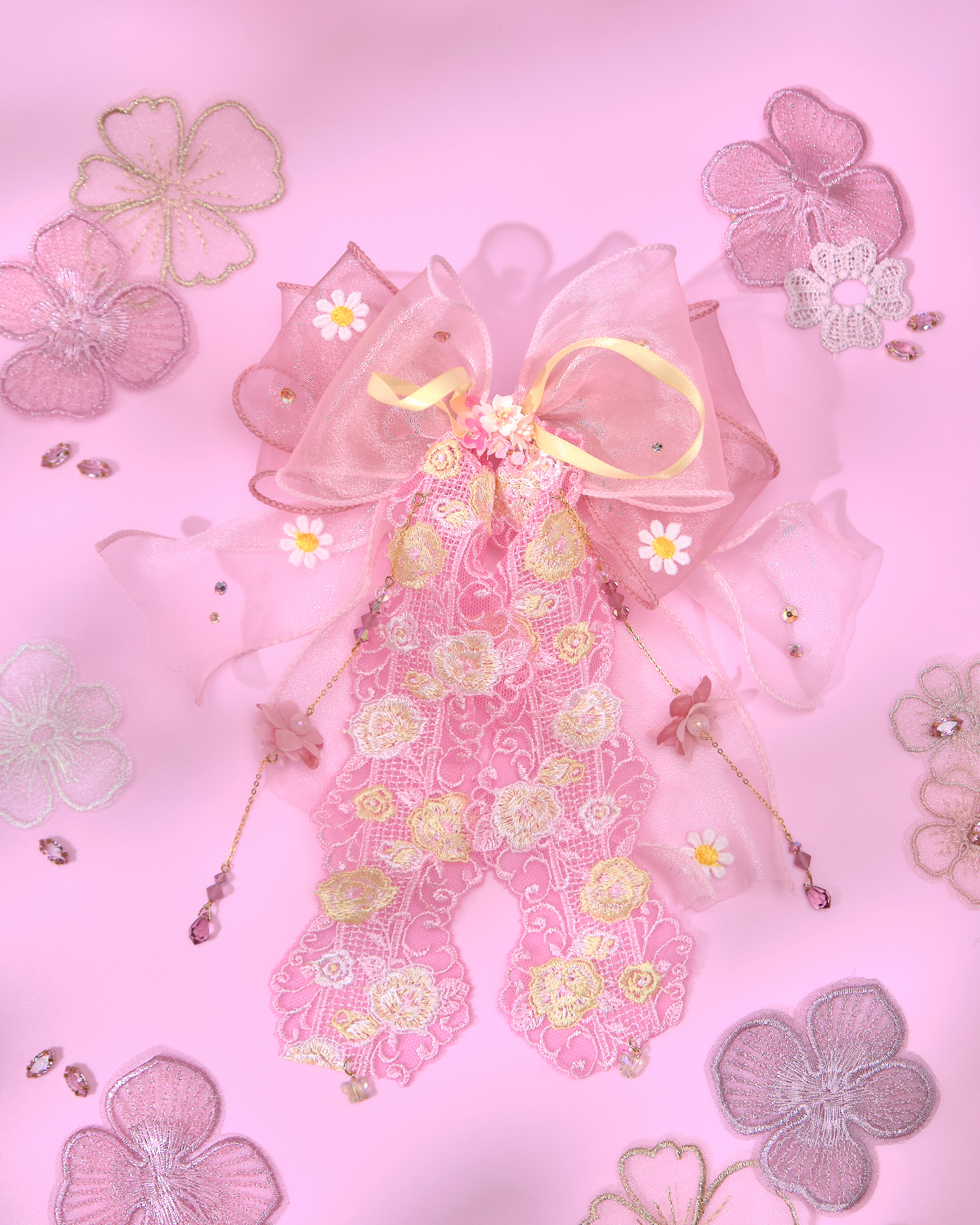 13722 Summer Bow Medium Clip