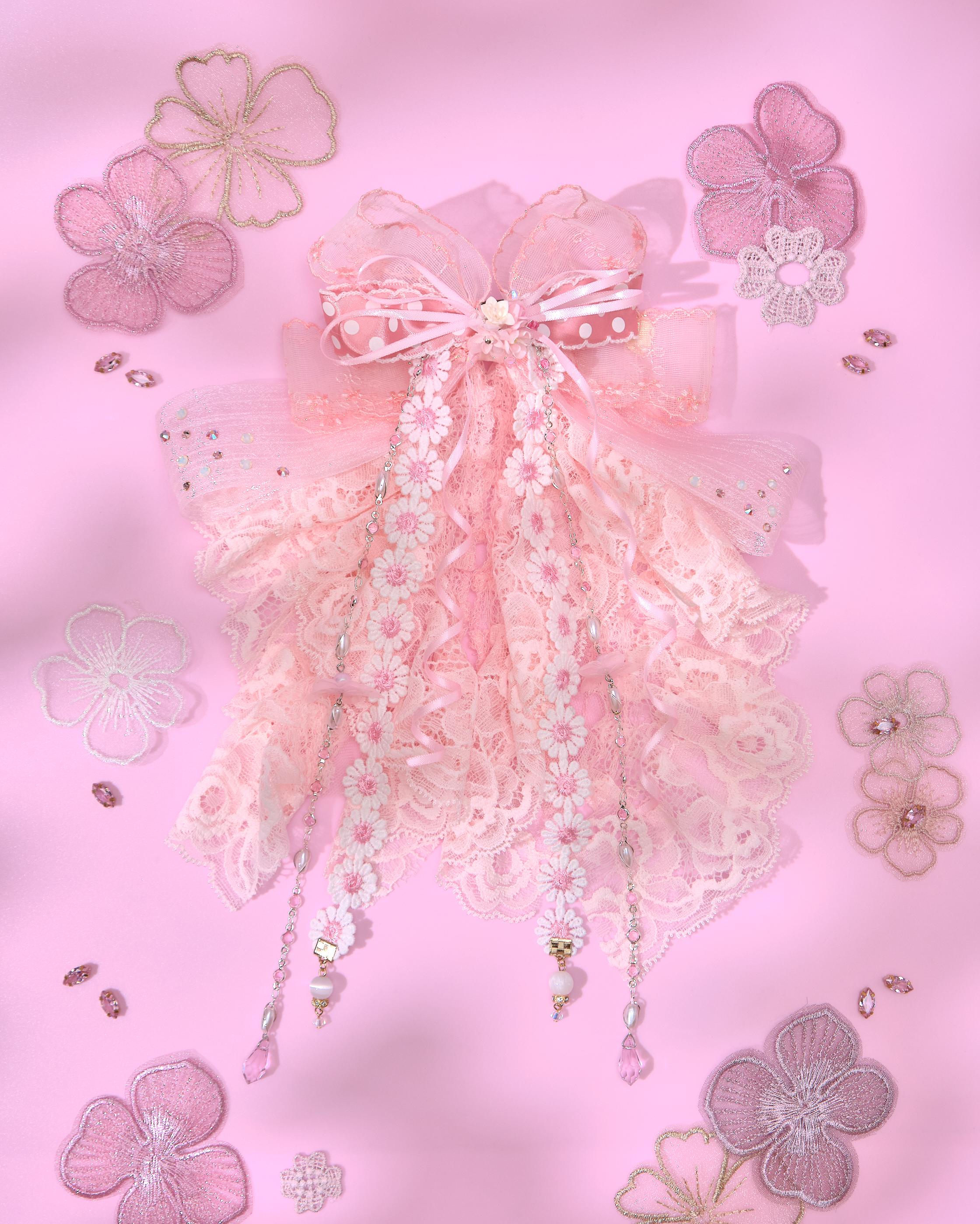 13721 Summer Bow Medium Clip