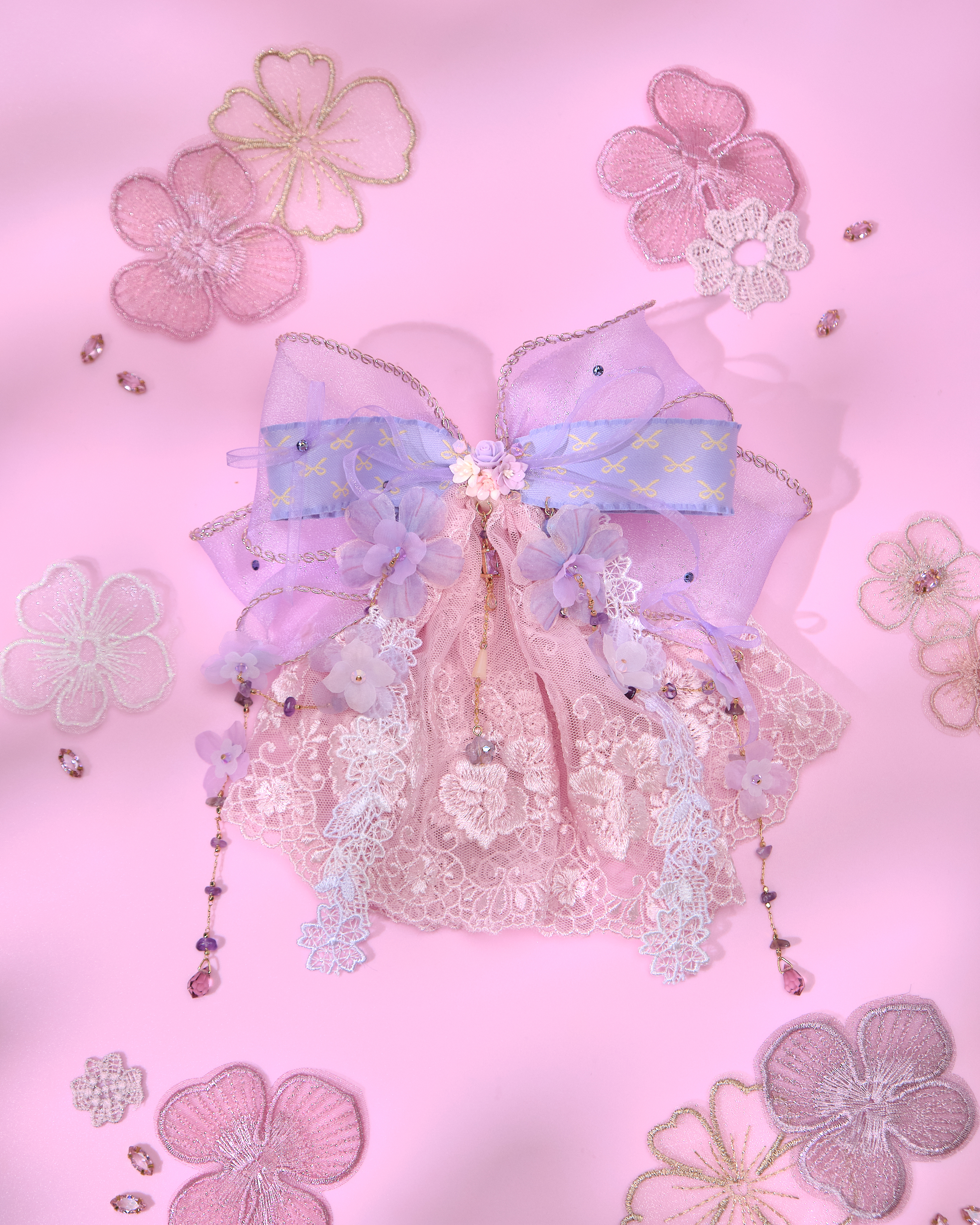 13720 Summer Bow Medium Clip