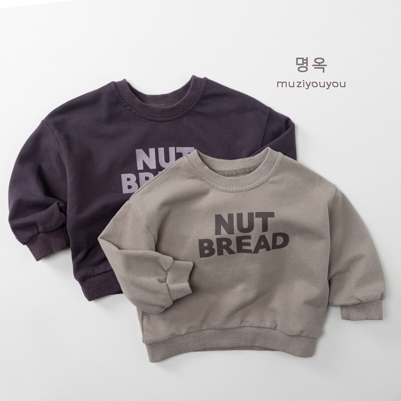 🍁  秋裝°  𖥧 NUTBREAD簡約長TEEꕀꕀ
