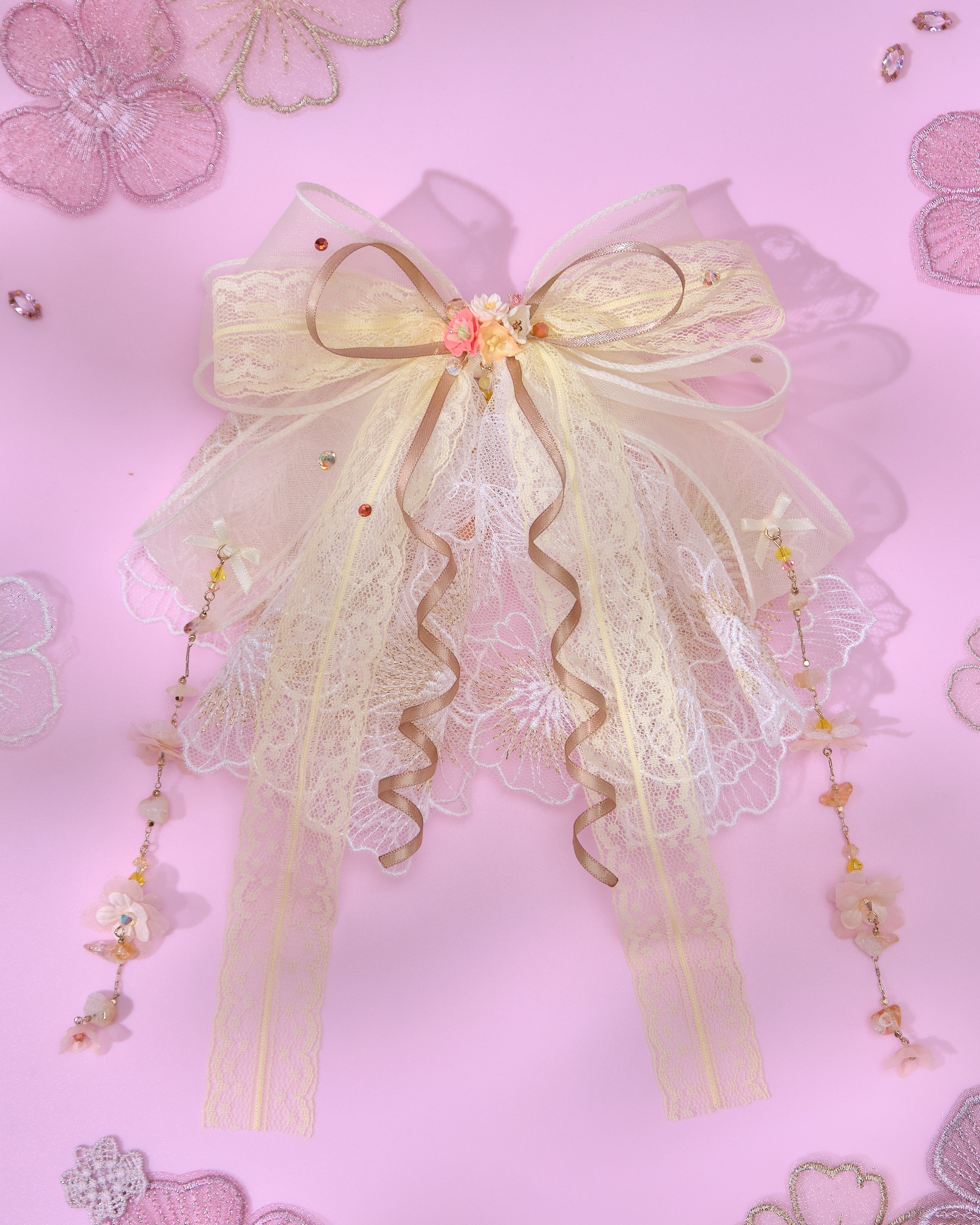 13718 Summer Bow Medium Clip