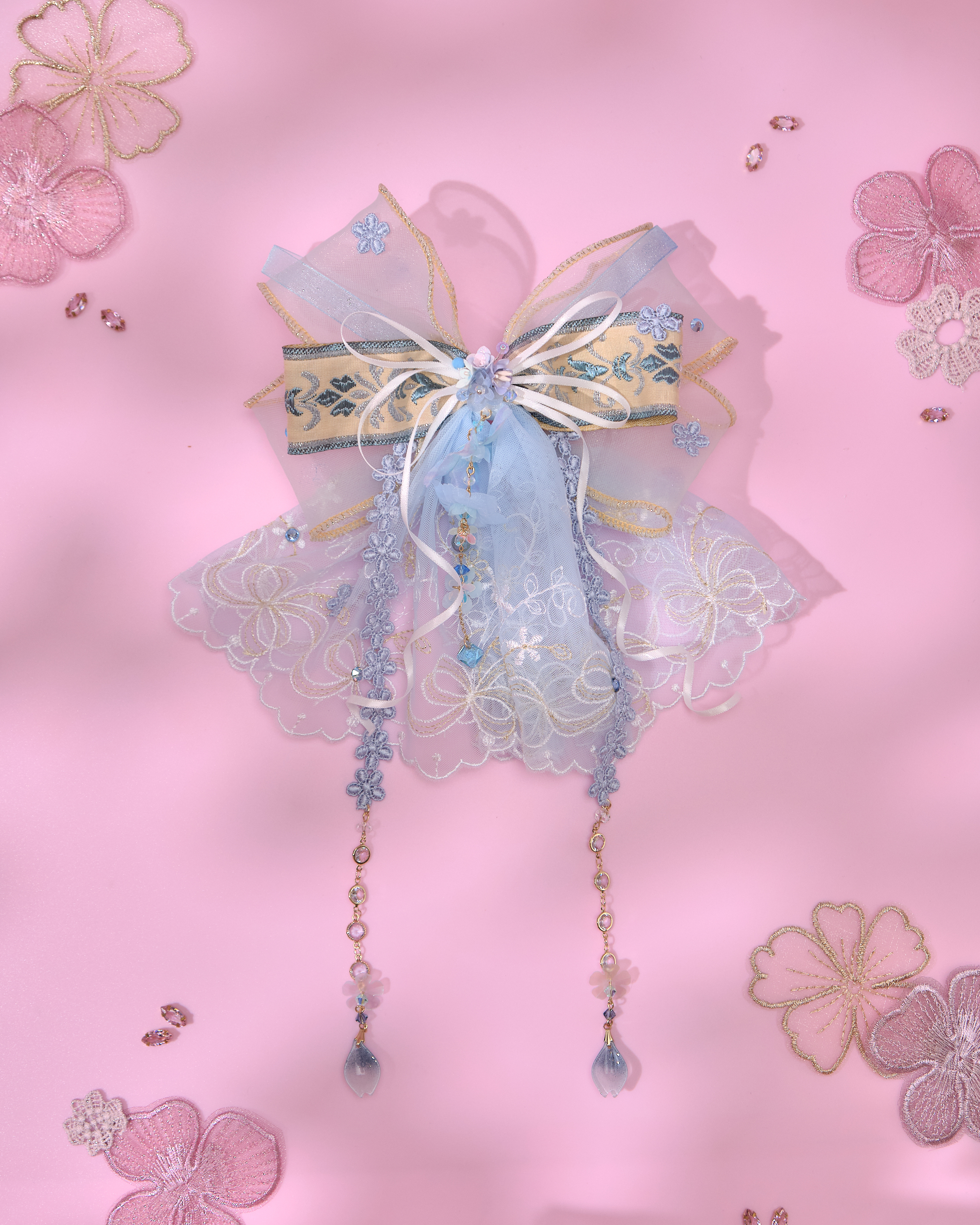 13717 Summer Bow Medium Clip