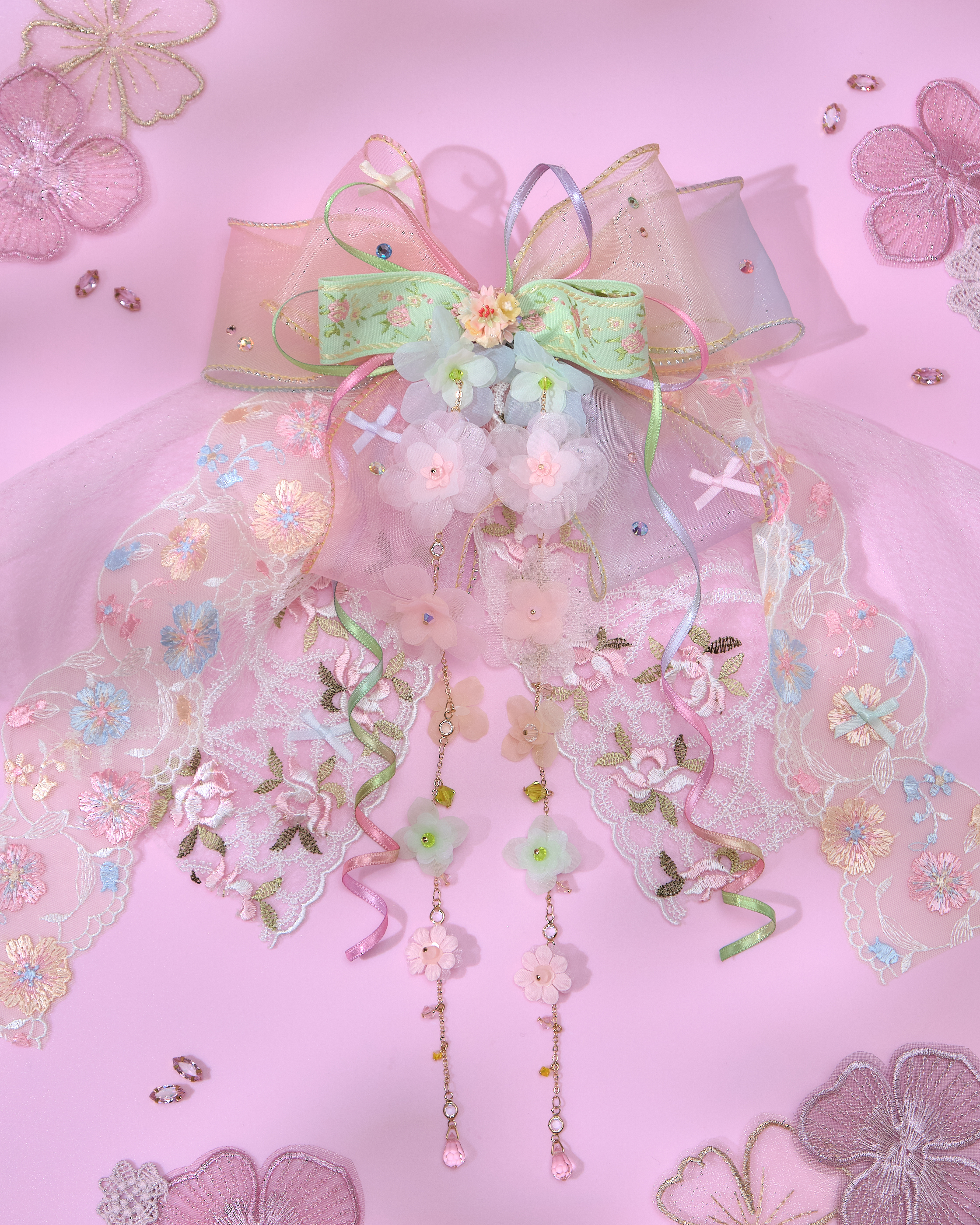 13716 Summer Bow Medium Clip