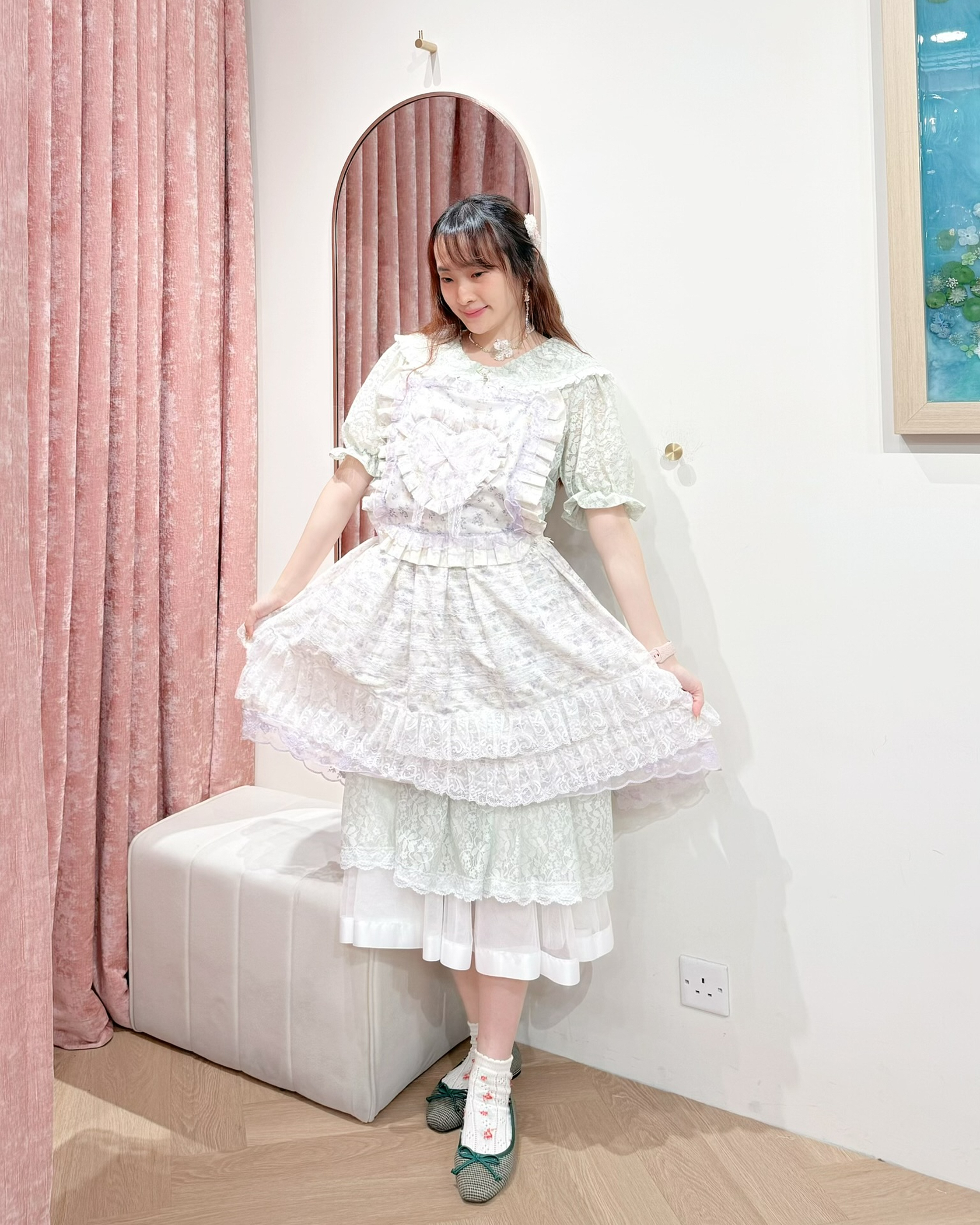 13831 Storybook Lolita Apron Dress Cover