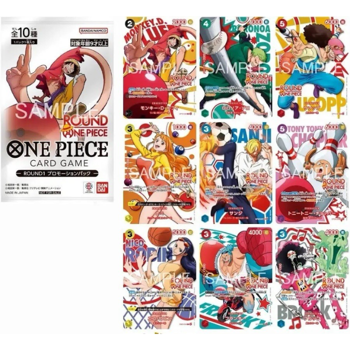 ONE PIECE × Round1 Collabo Promo Pack One Piece Card Game x Round 1 Promo Pack