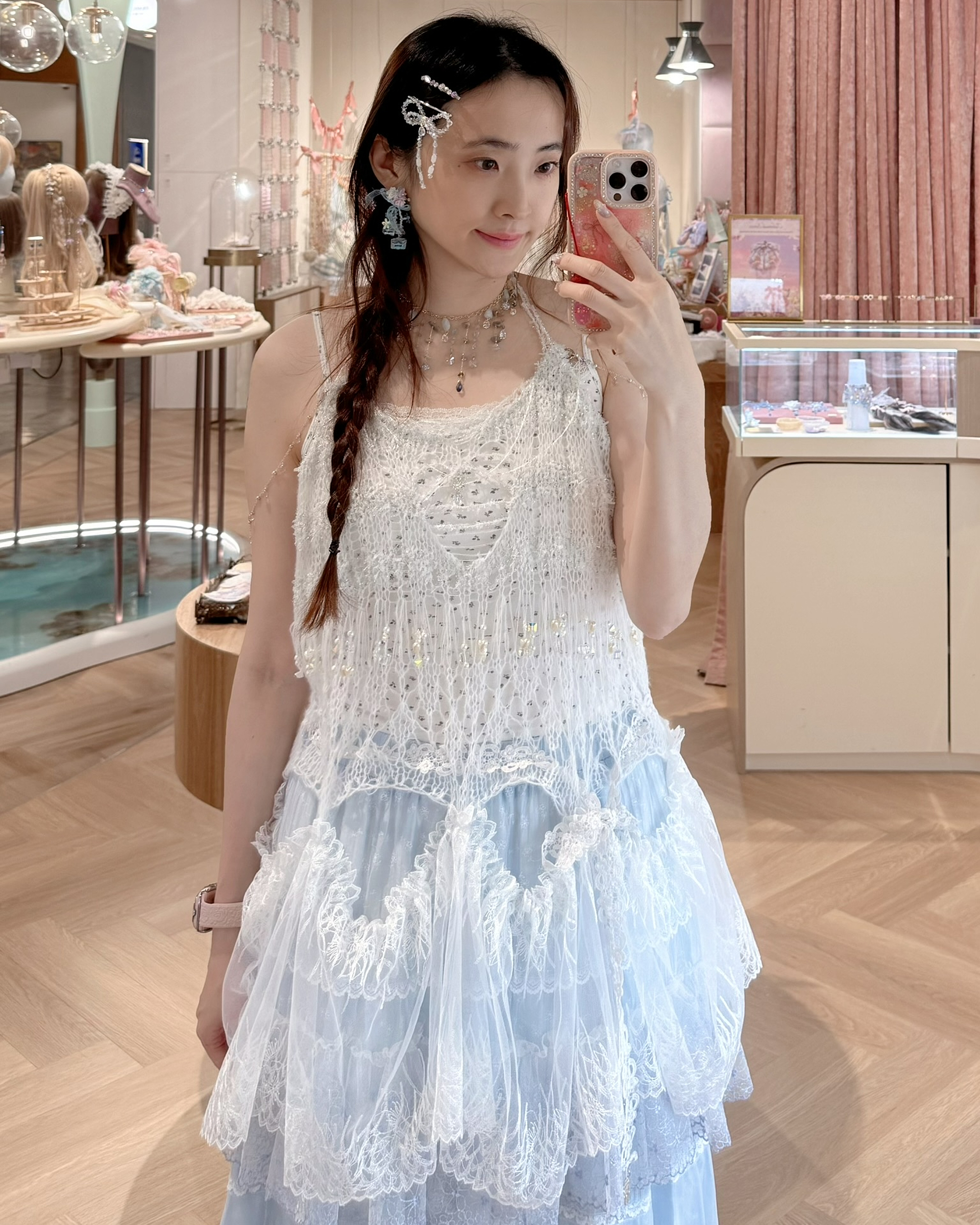 13822 Whisperveil Hand-Knit Camisole Dress Cover