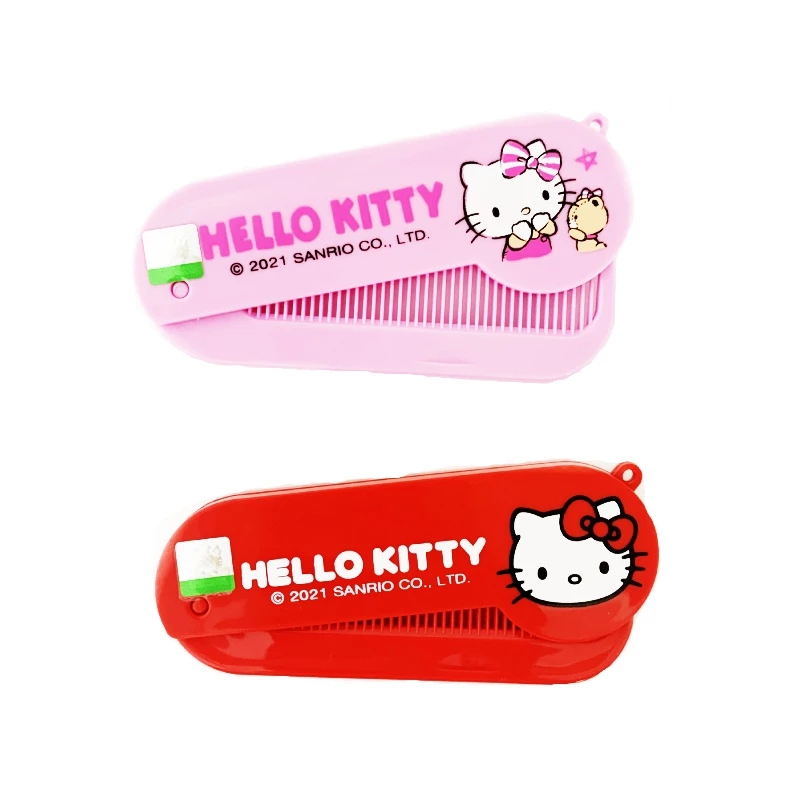 台灣 Sanrio Hello Kitty 折梳連鏡