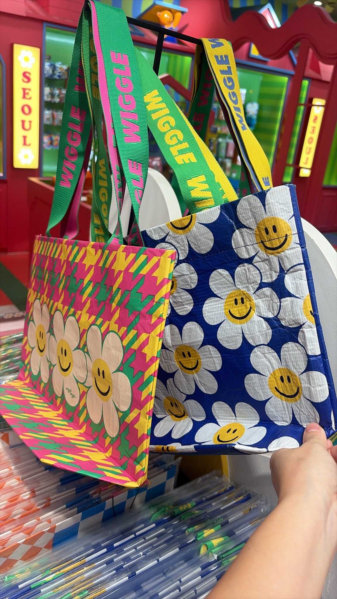 KR2 wiggle shopping bag（size S）