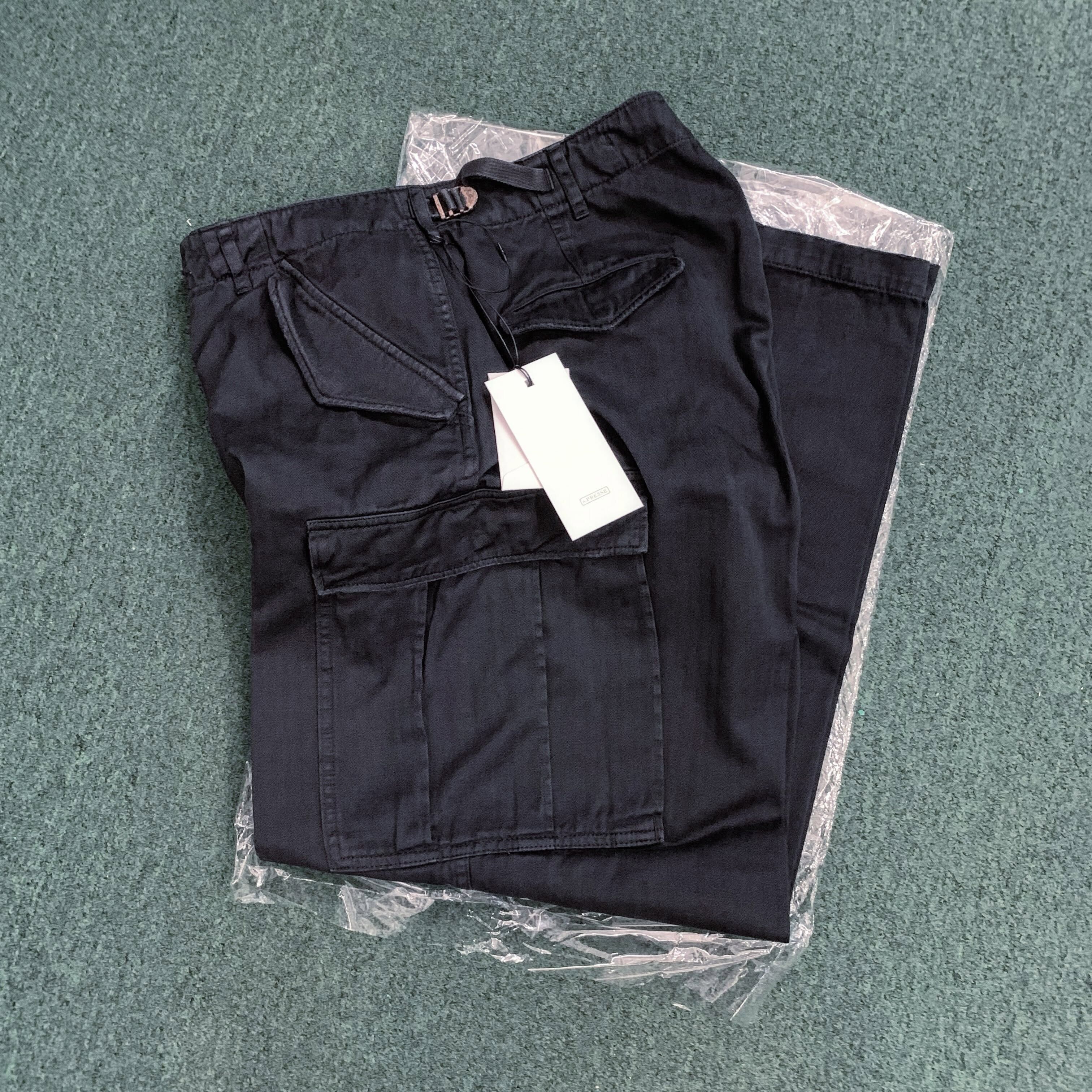 A.PRESSE 2026 VINTAGE US ARMY M-51 FIELD PANTS -  BLACK SIZE 3