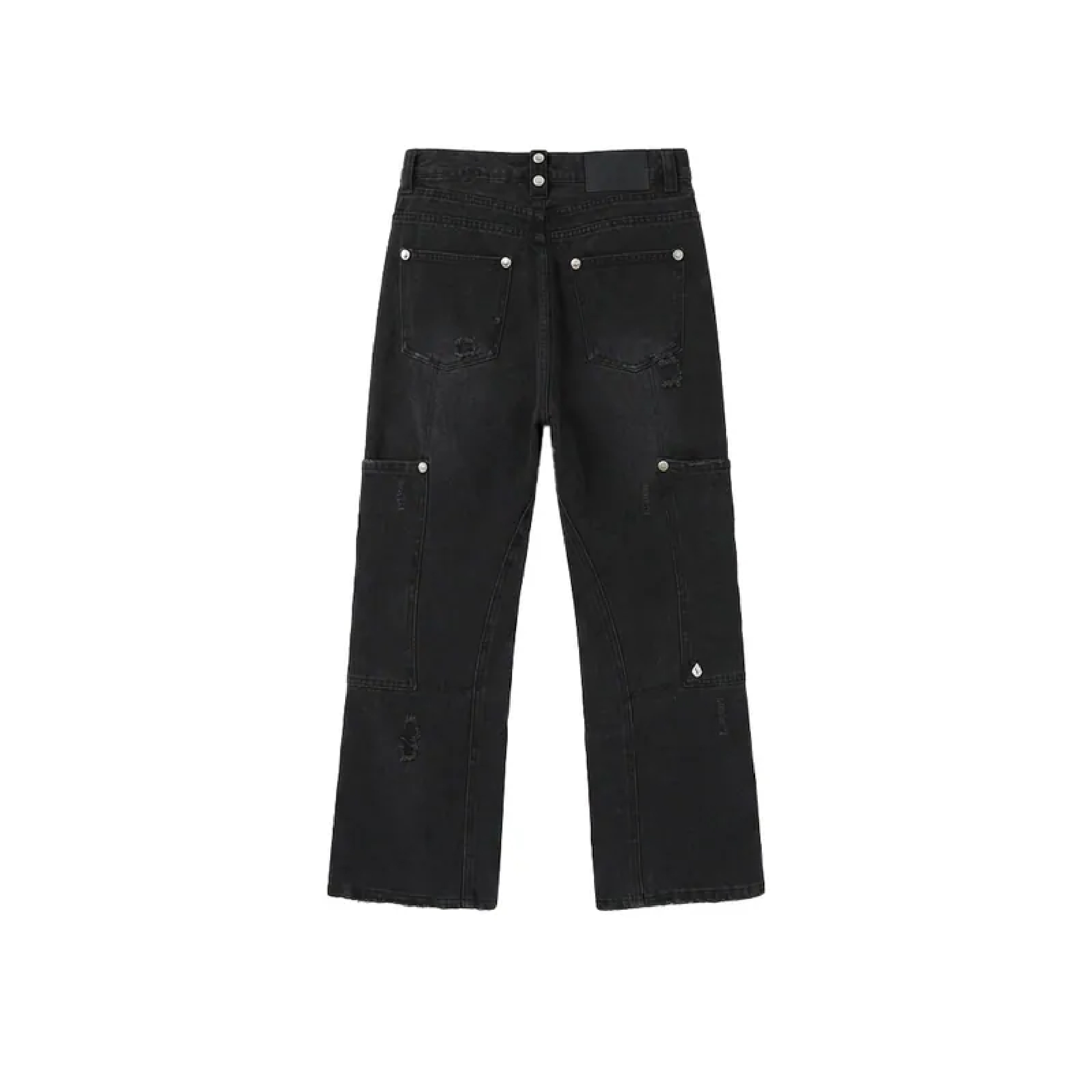 JOBDATASHEET Basic Button-Fly Jeans [D44]