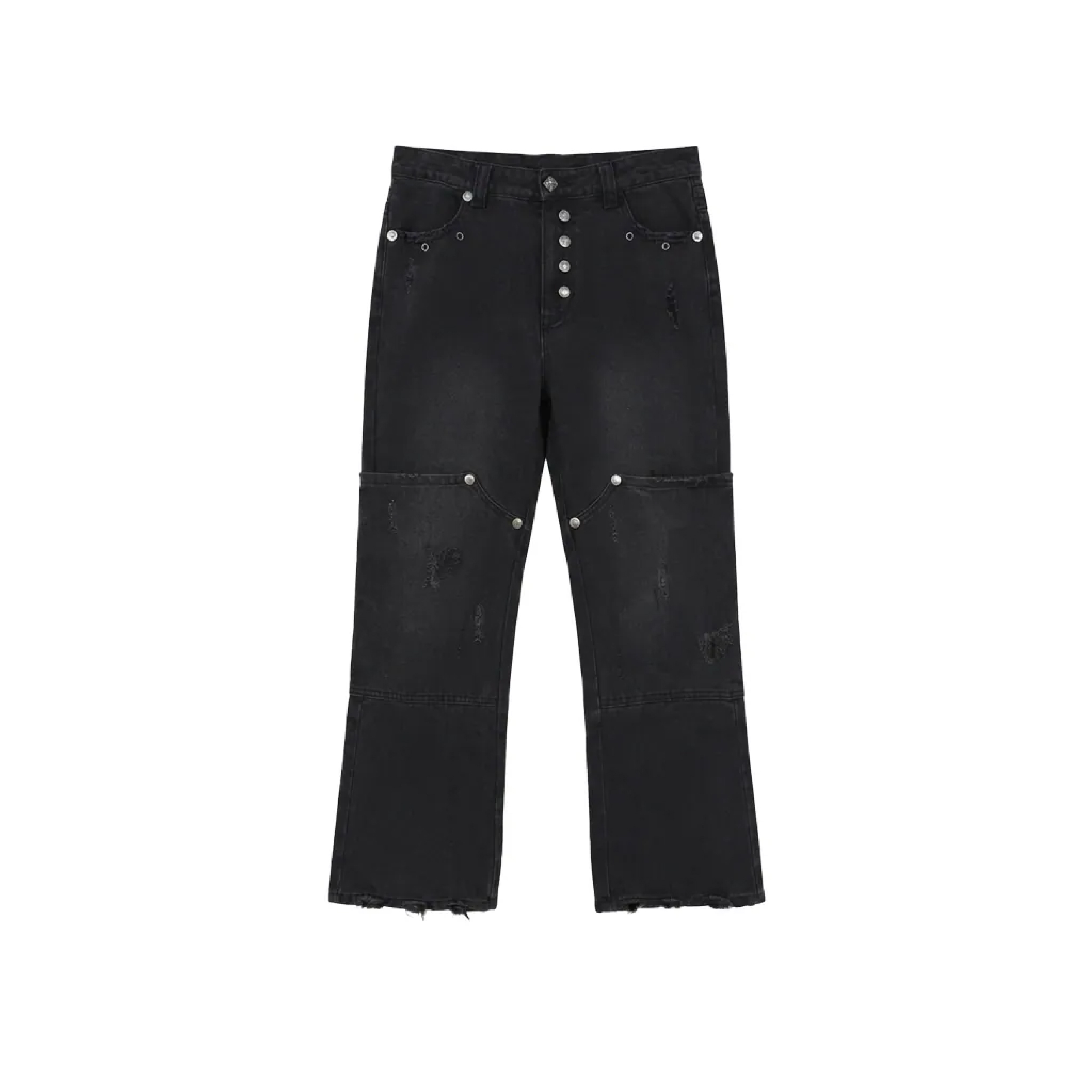 JOBDATASHEET Basic Button-Fly Jeans [D44]
