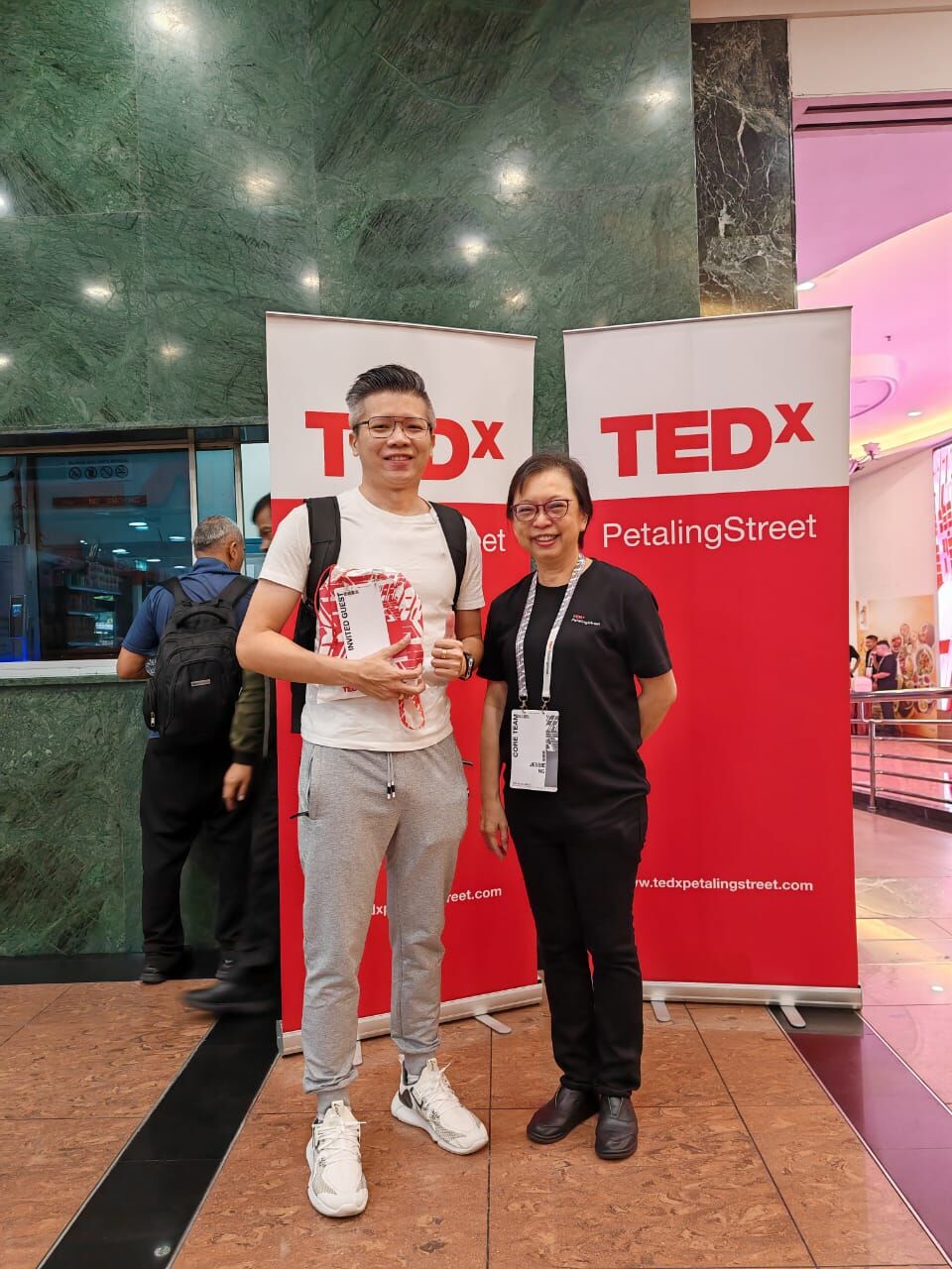 Waffle5 catering for TEDx event Malaysia 2024 and 2025