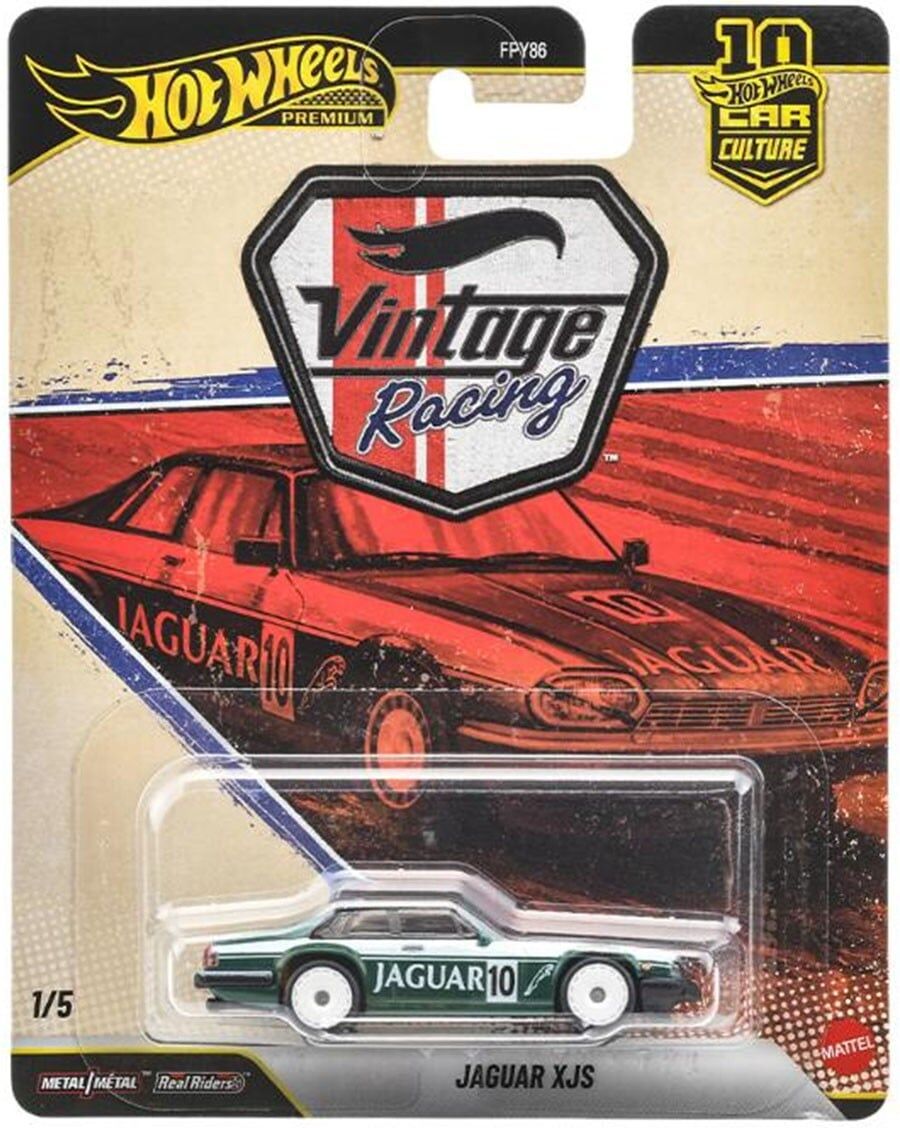 預購26/10 Hot wheels 代理版 汽車文化 Vintage Racing Jaguar XJS