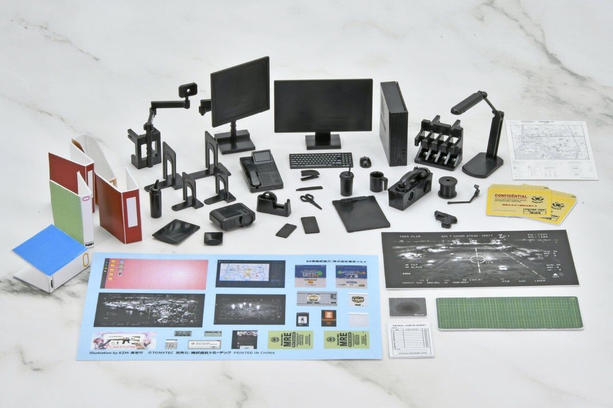 預購26/11 TOMYTEC 代理版 組裝模型 1/12 LD054 桌面工作工具 A2