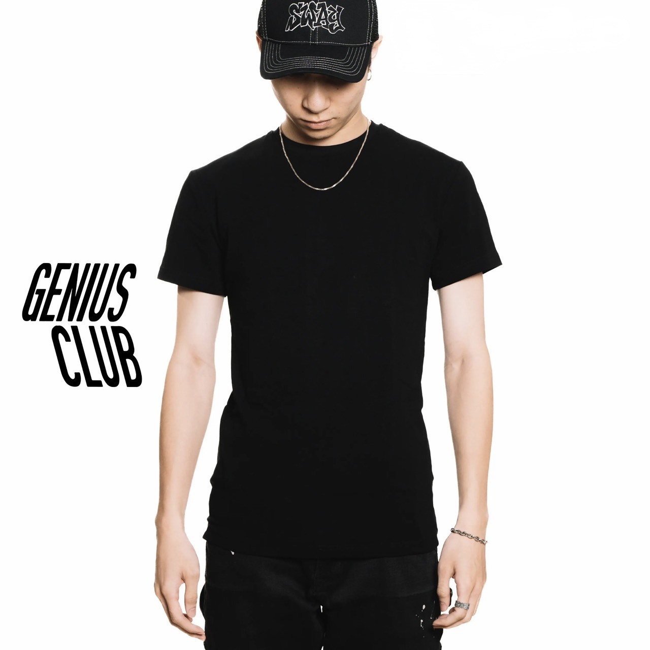 Genius Club｜Tagless Undershirts (Black)