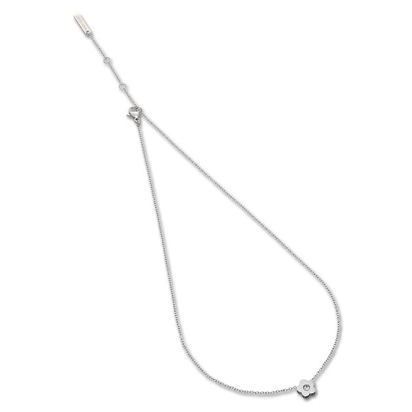 MARY QUANT / Petite Daisy Stainless Steel Necklace
