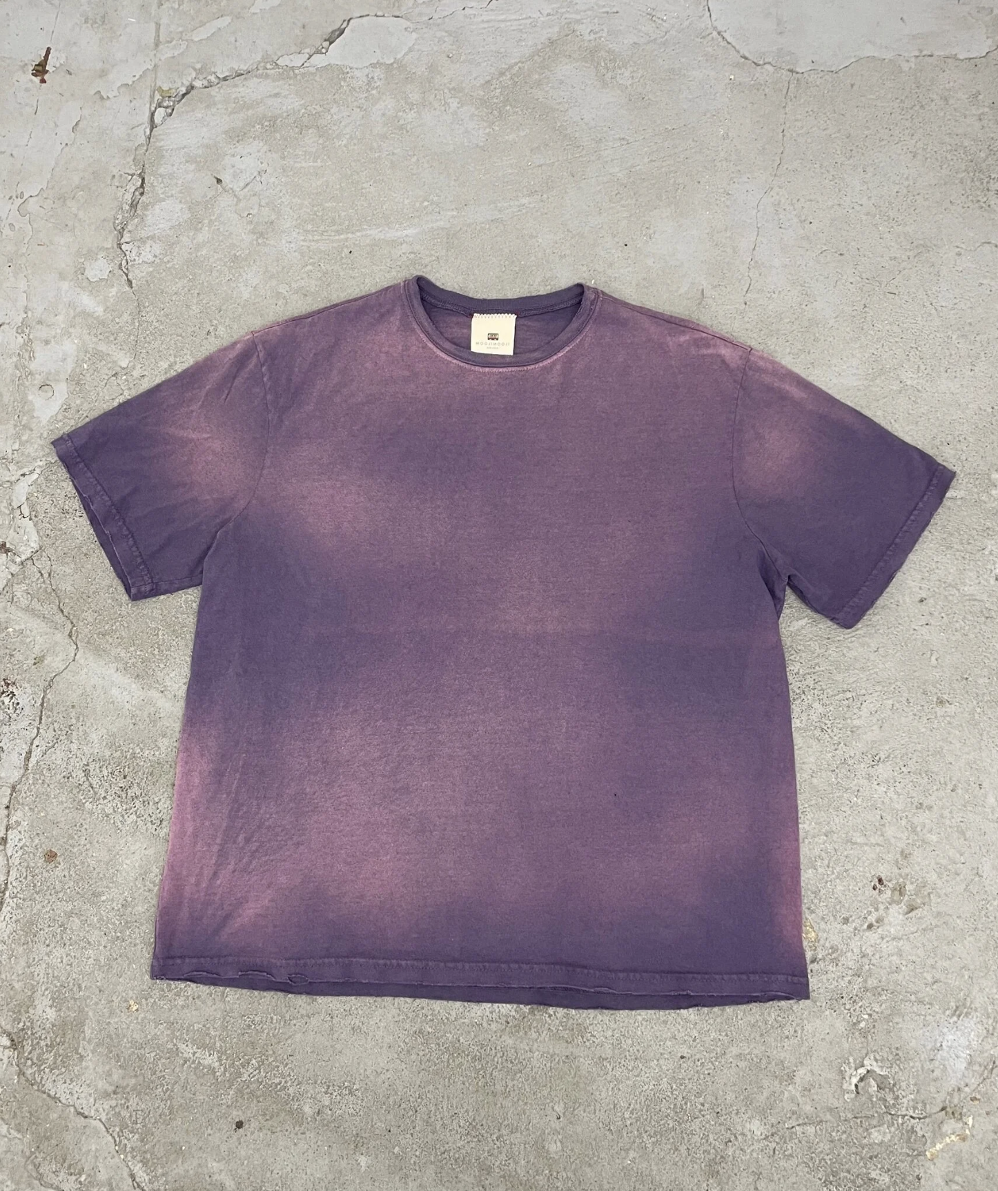 [現貨] MOOJIMOOJI OVERSIZED CROP TEE | AGED PURPLE