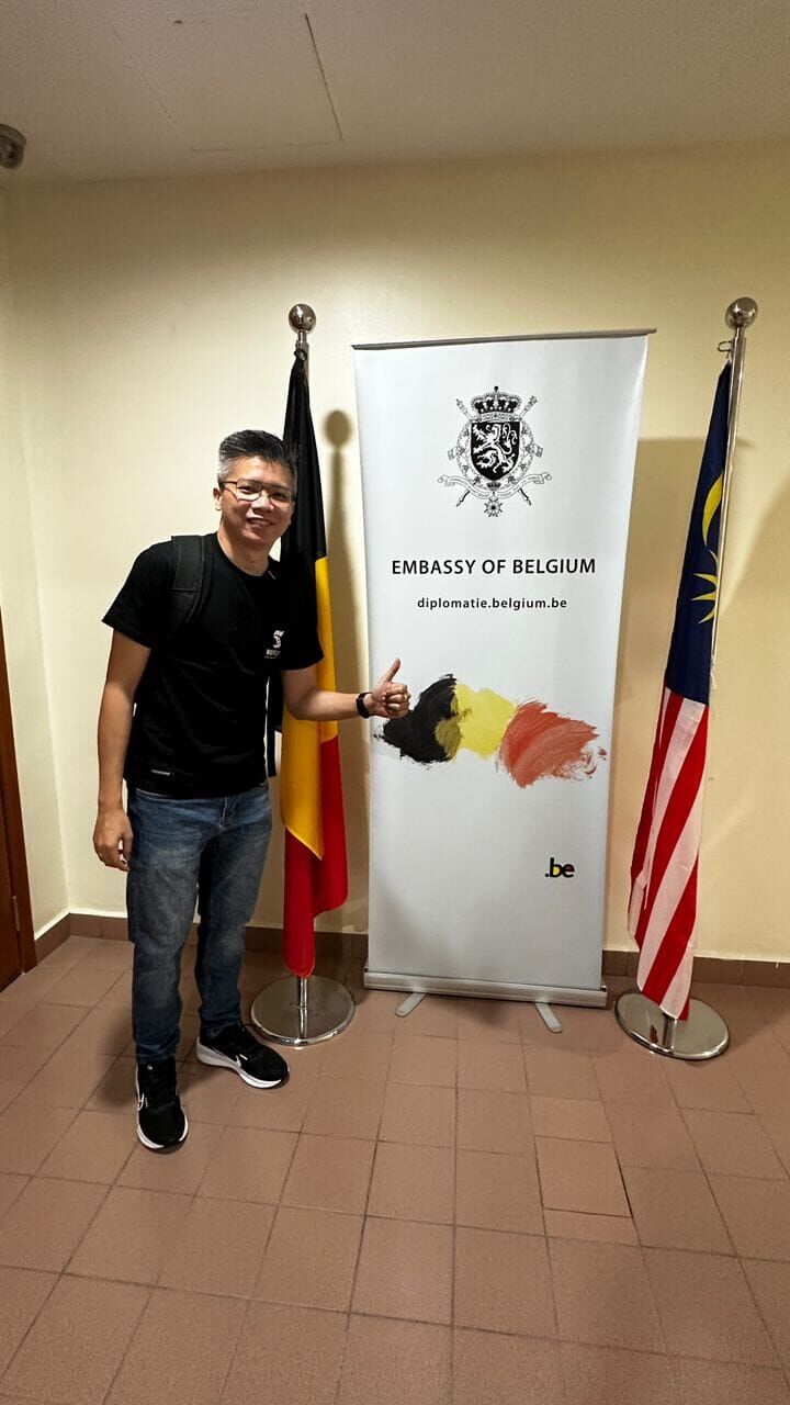 Waffle5 served at Belgian Embassy Malaysia diplomatic event