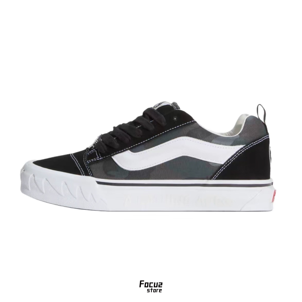 【Focus Store】預購 Bape x Vans Knu Skool "Camo Black" 迷彩棋盤格 VN000Z3929B