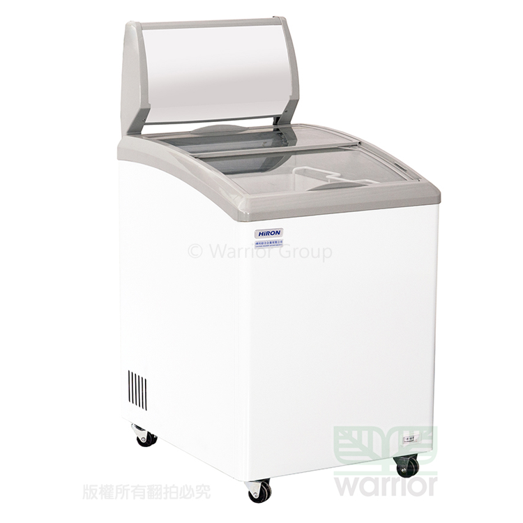 HiRON 海容 105L 弧形玻璃推拉冷凍櫃(HSD-151)