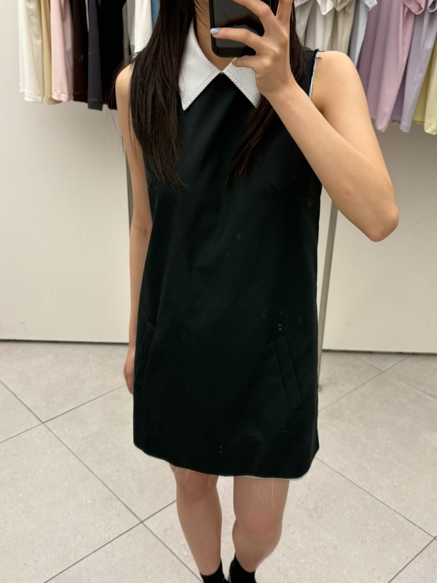 TG6430 尖領娃娃連身裙 *特價貨品不設退換*