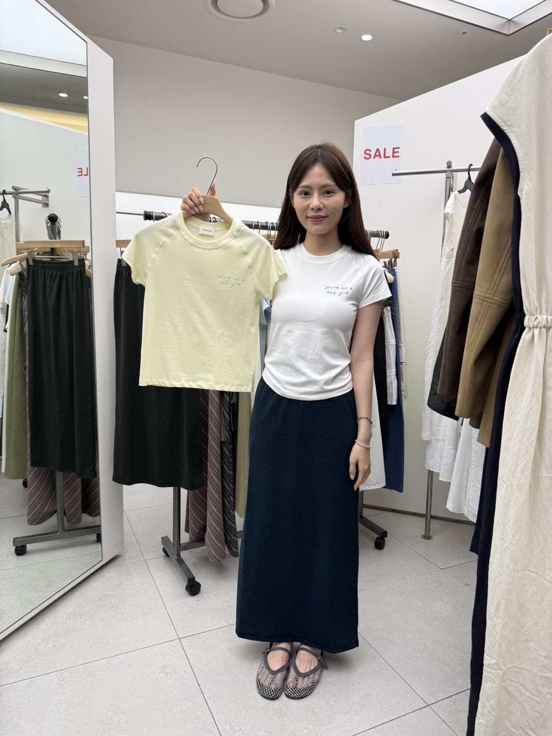 TG6434 字母舒適T *特價貨品不設退換*