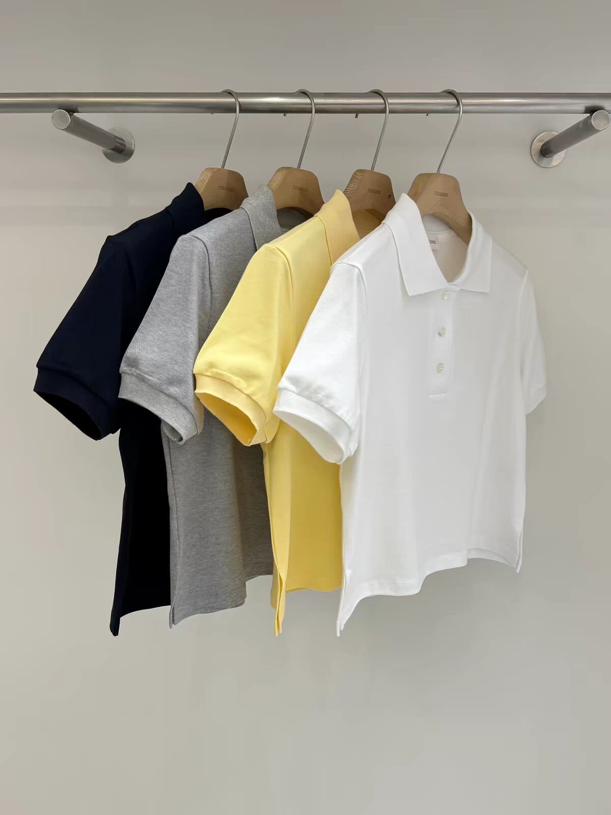 TG6443 短版Polo領上衣 *特價貨品不設退換*