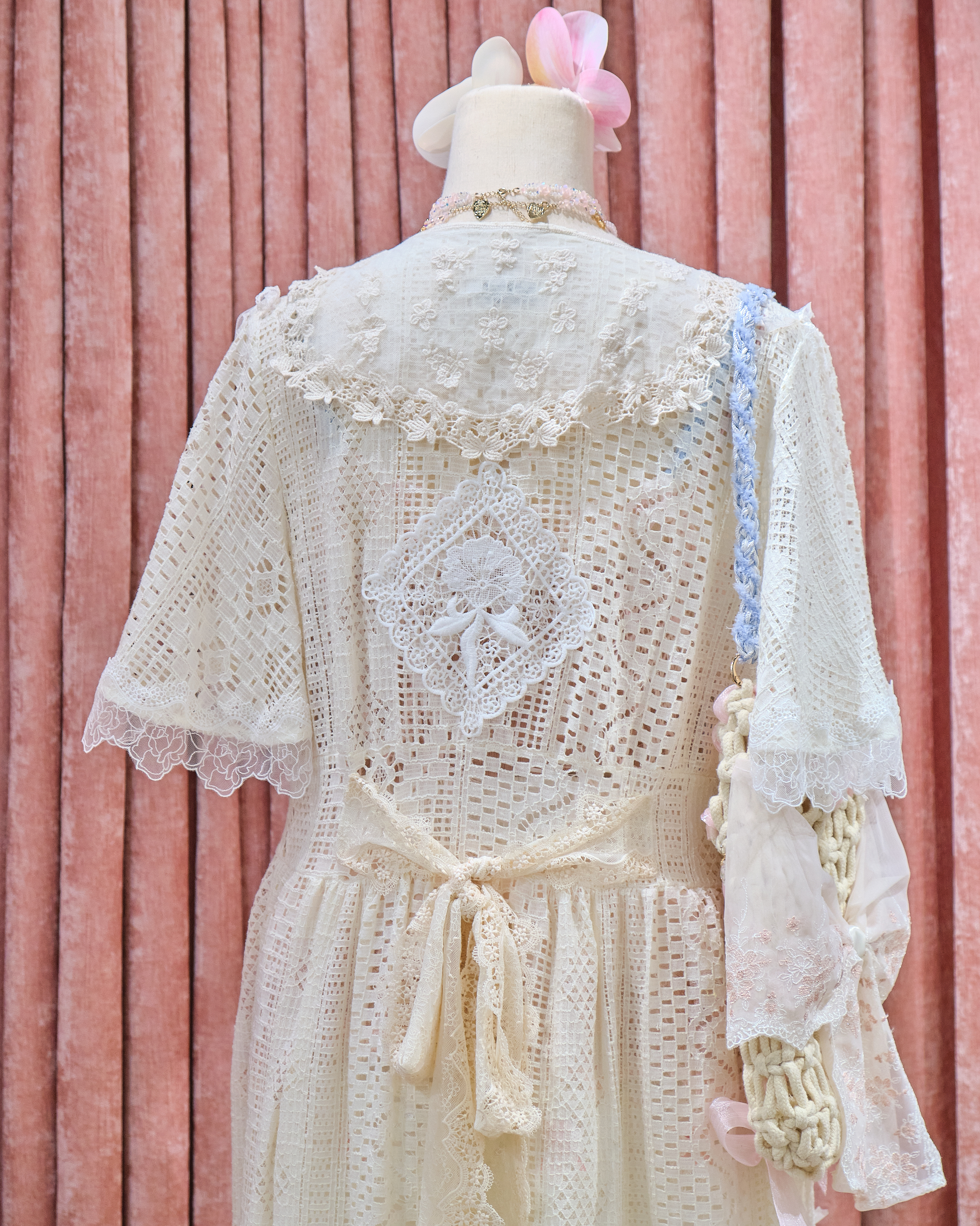 Joyful Dream Crochet Long Cardigan