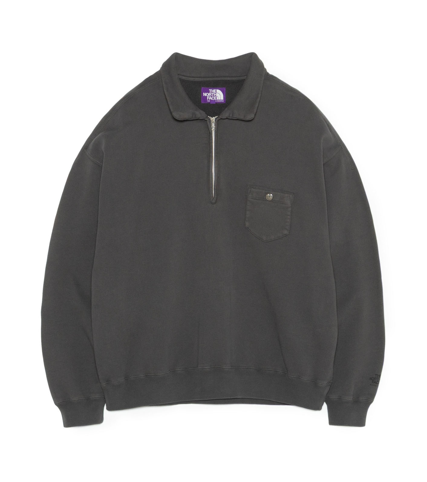 『代購商品』2026AW THE NORTH FACE Purple Label 紫標 Garment Dyed Field Half Zip Sweatshirts 拉鍊衫 N26FH056