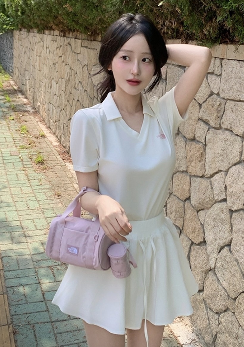 【Luxury】The North Facek RECOVERY女款短袖 立領 北臉 POLO衫 三色可選 NT7PS35A