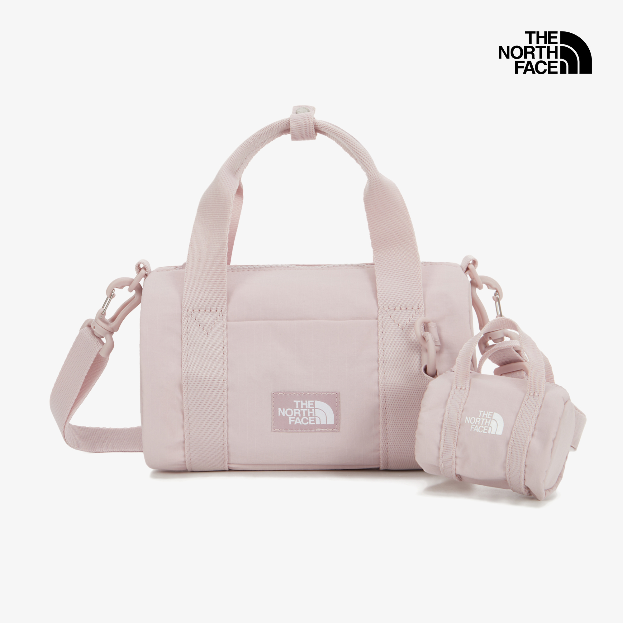 【Luxury】The North Facek  BREEZE ROLL CROSS BAG 手提肩背包 旅行提袋 背包 媽媽包 多功能 圓筒包