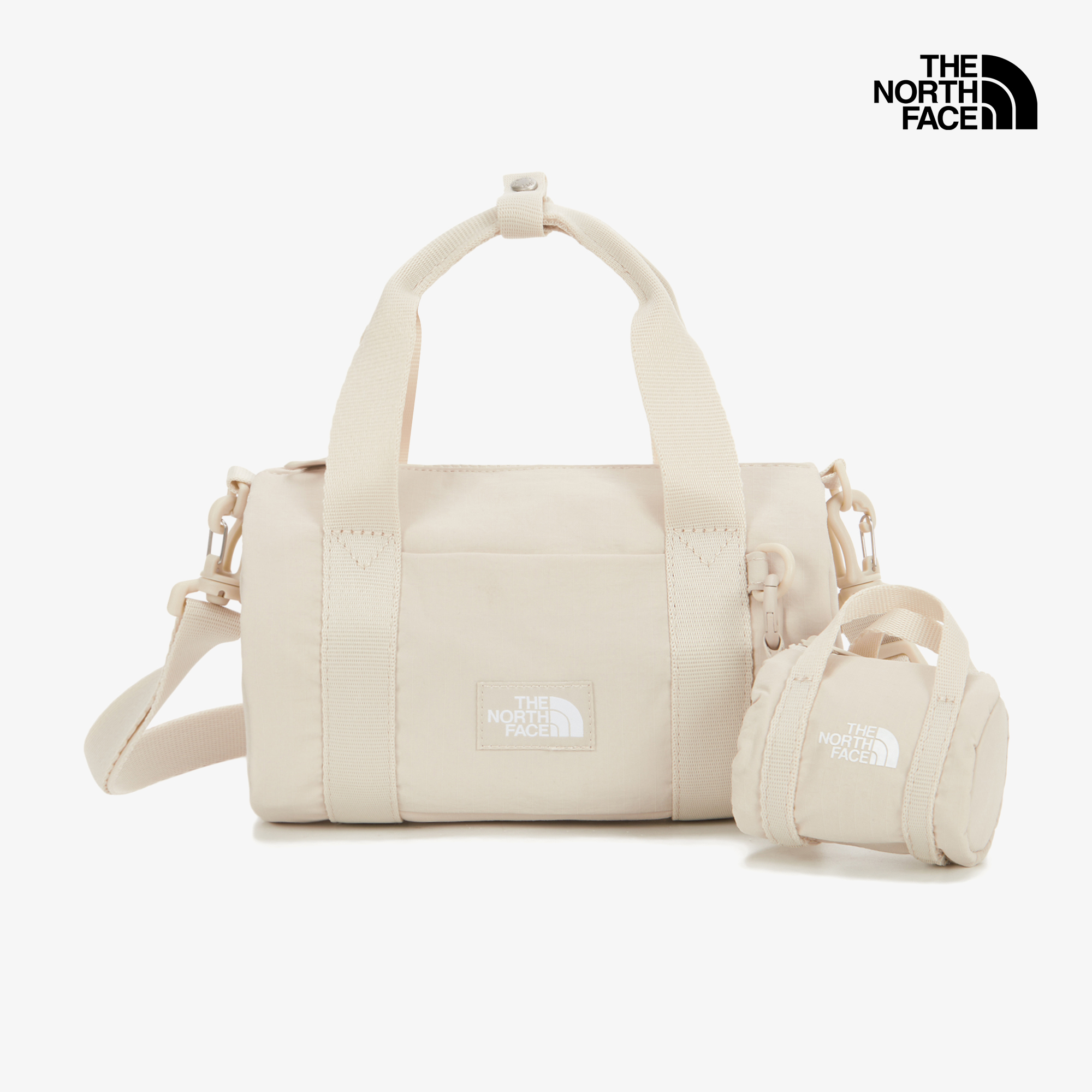 【Luxury】The North Facek  BREEZE ROLL CROSS BAG 手提肩背包 旅行提袋 背包 媽媽包 多功能 圓筒包